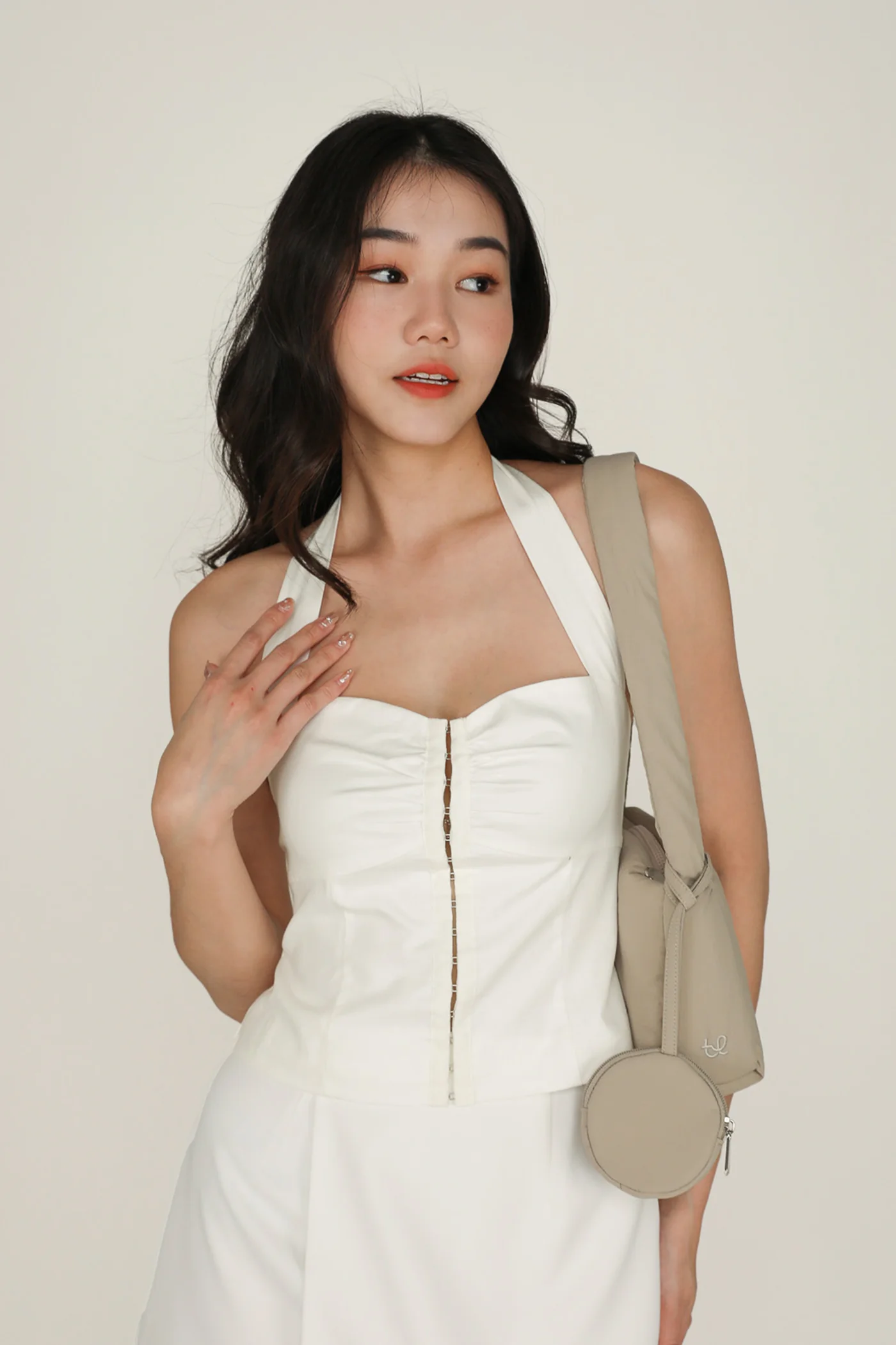 Jaime Hook Front Halter Top