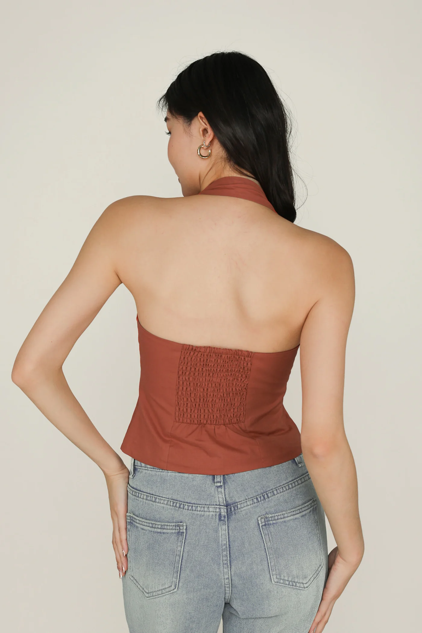 Jaime Hook Front Halter Top - Image 21