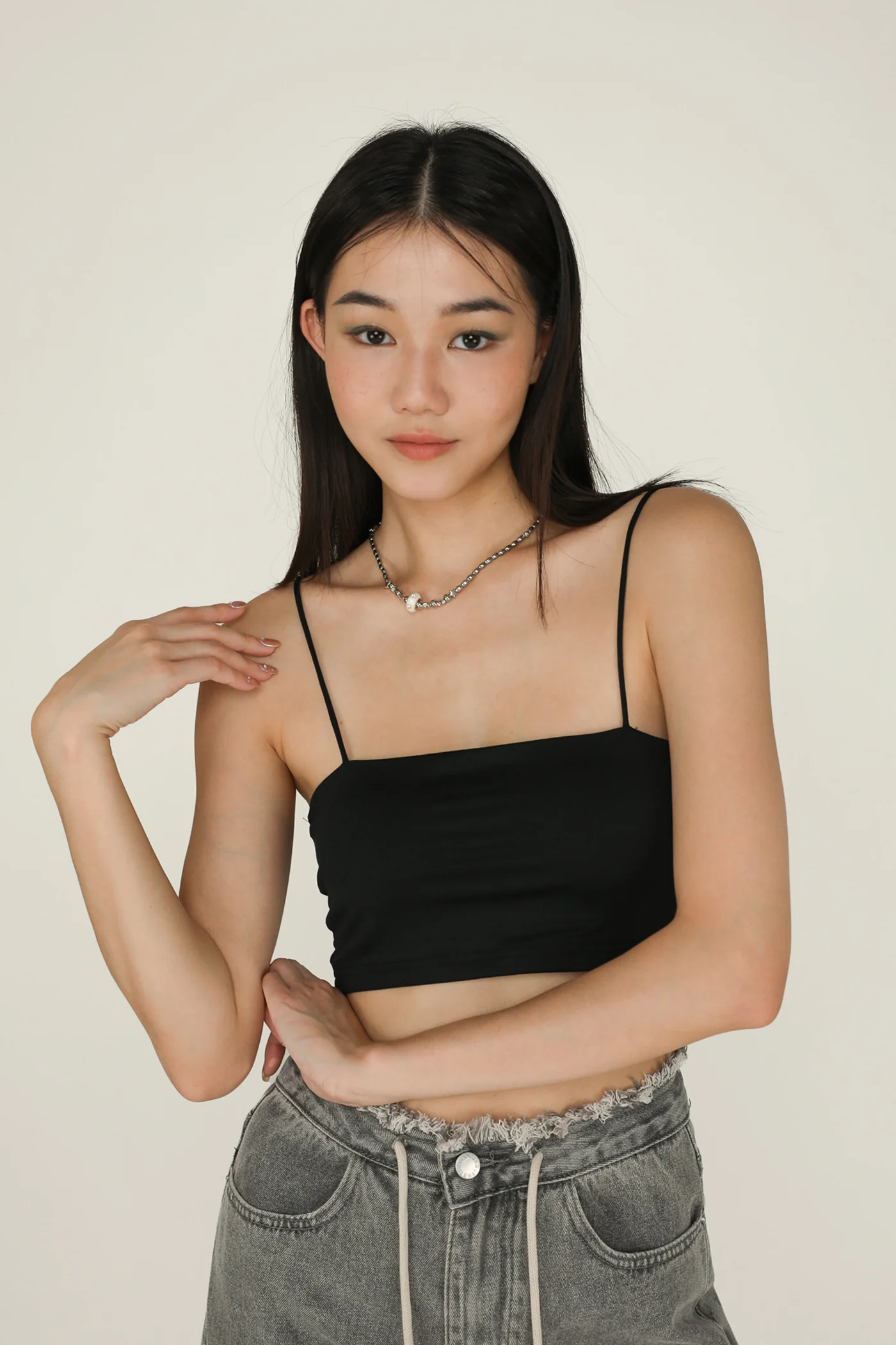 Jalen Basic Crop Padded Top - Image 17