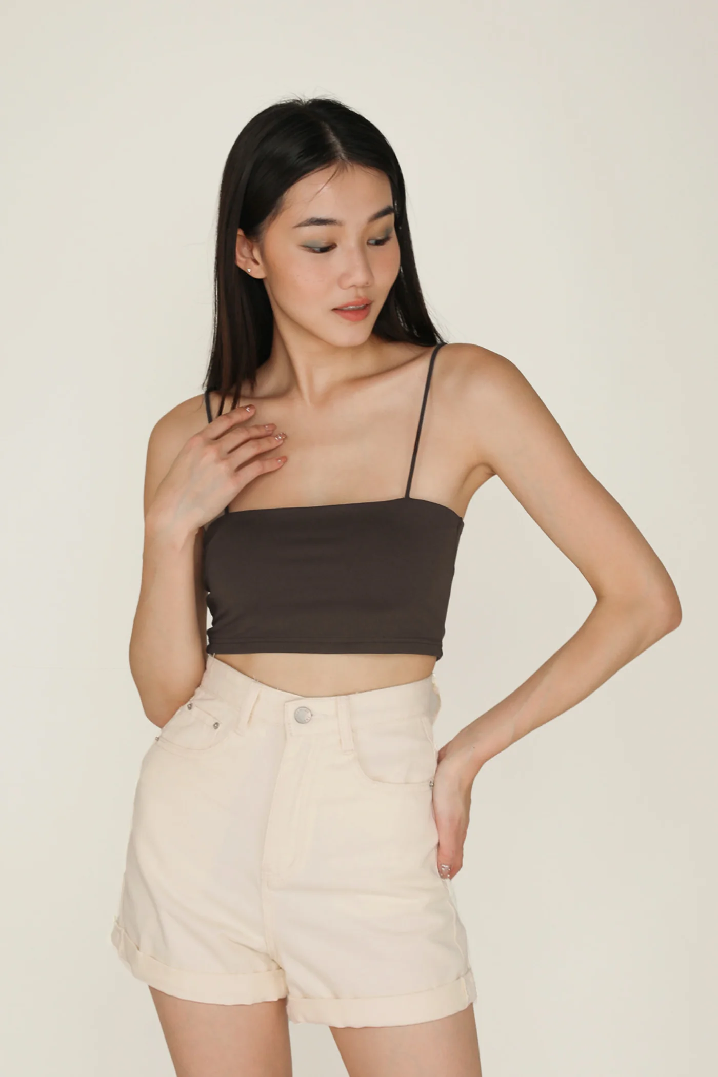 Jalen Basic Crop Padded Top - Image 22