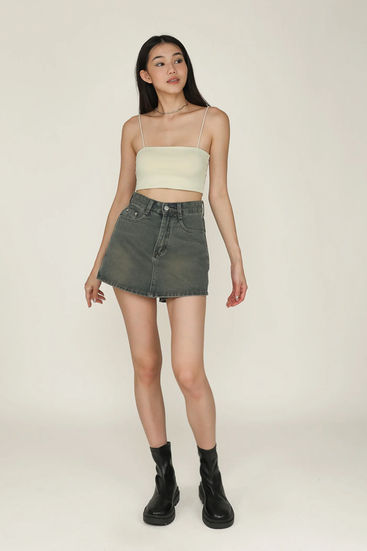 Jalen Basic Crop Padded Top - Image 38