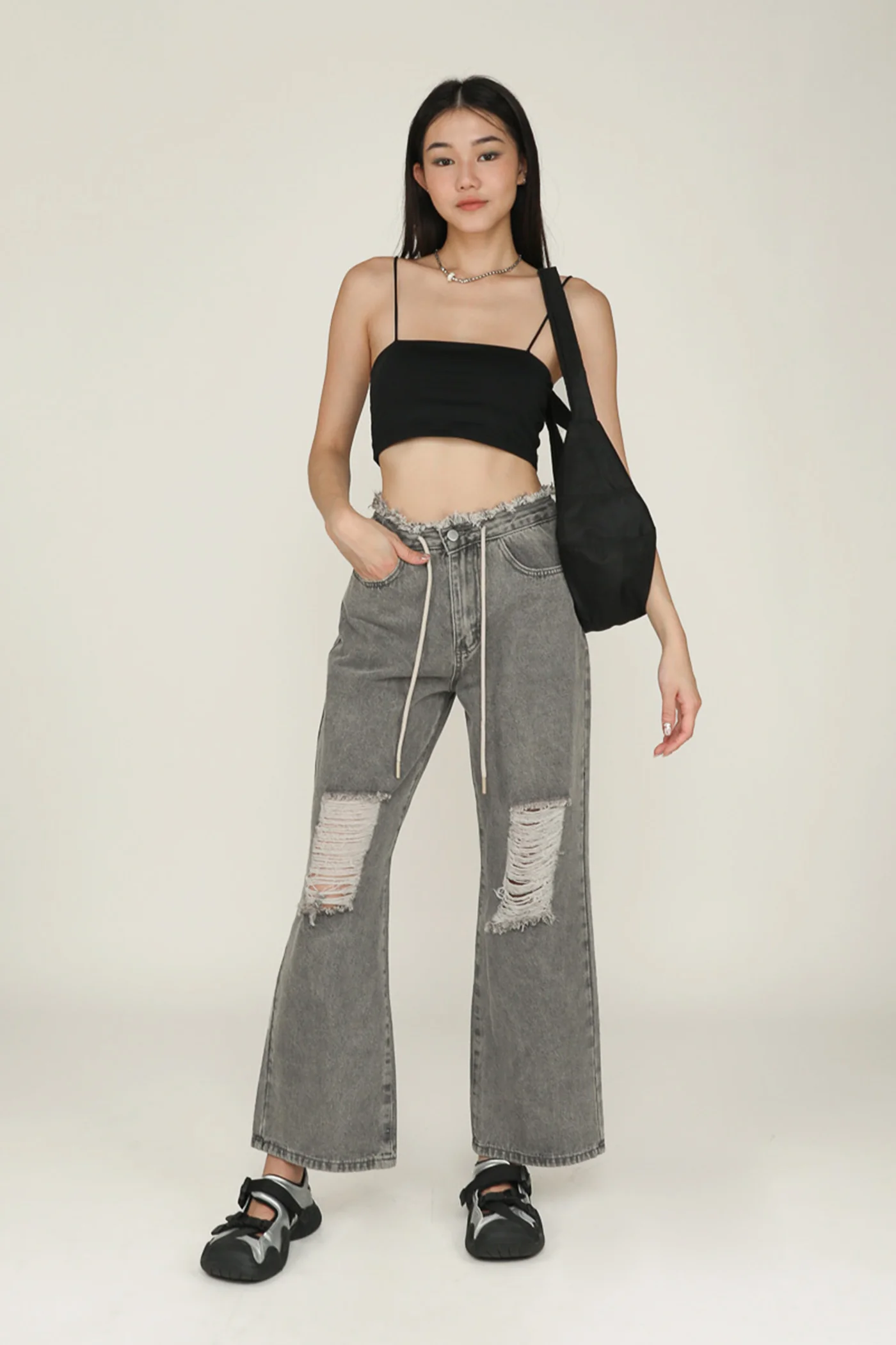 Jalen Basic Crop Padded Top - Image 4
