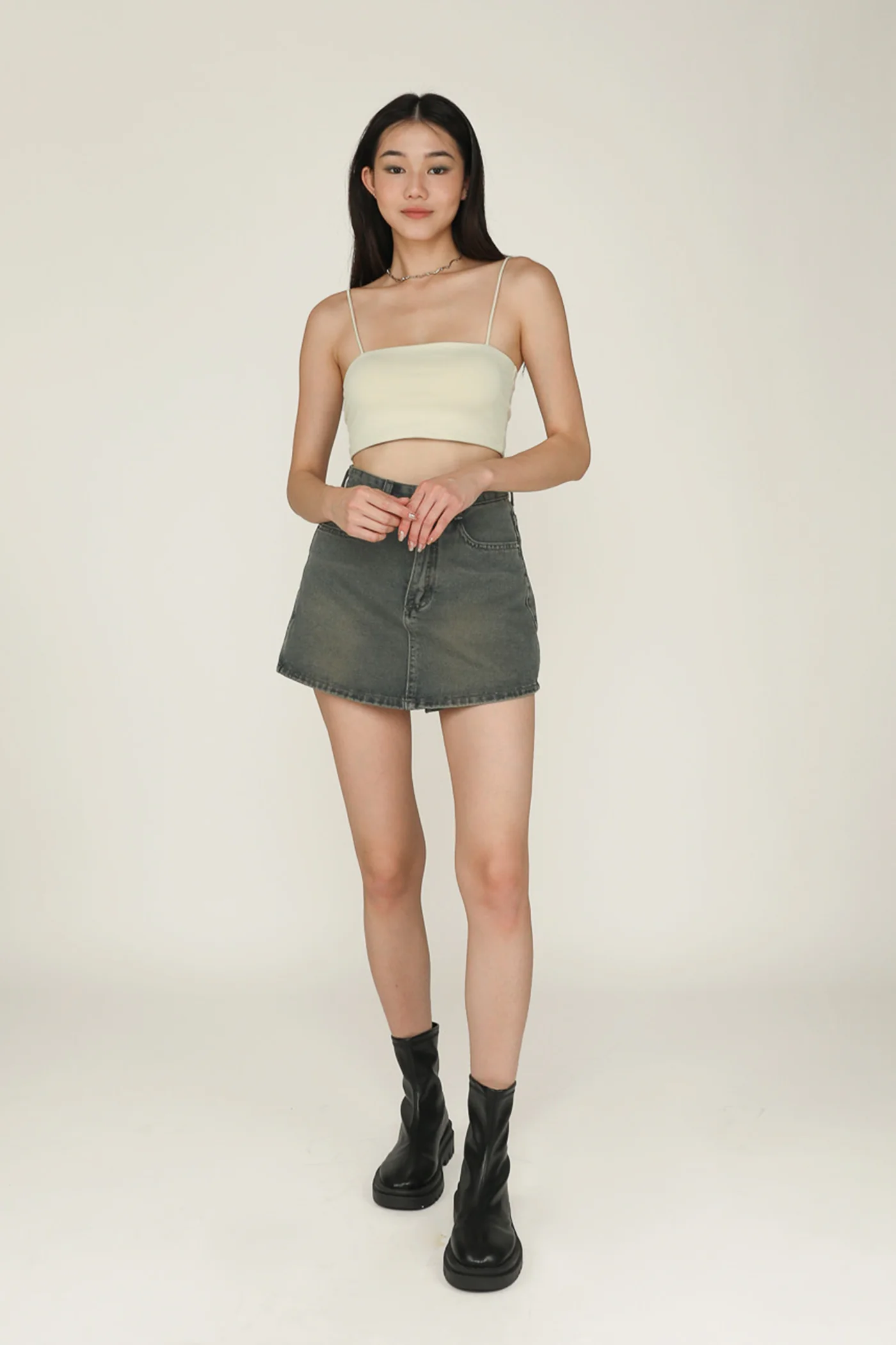 Jalen Basic Crop Padded Top - Image 42