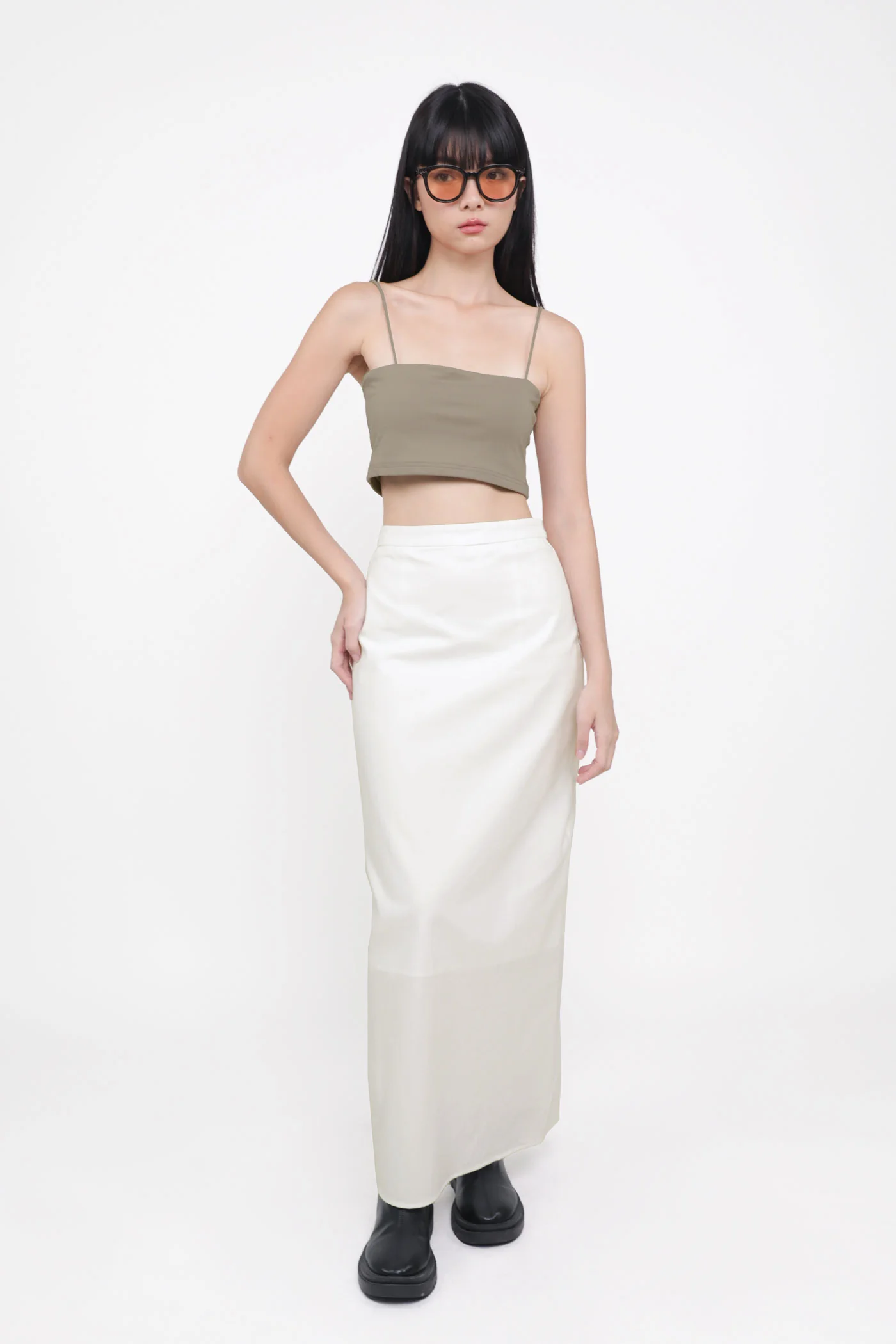 Jalen Basic Crop Padded Top - Image 5