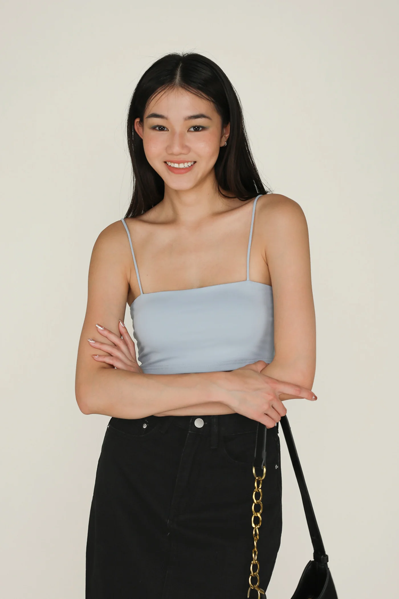 Jalen Basic Crop Padded Top - Image 7