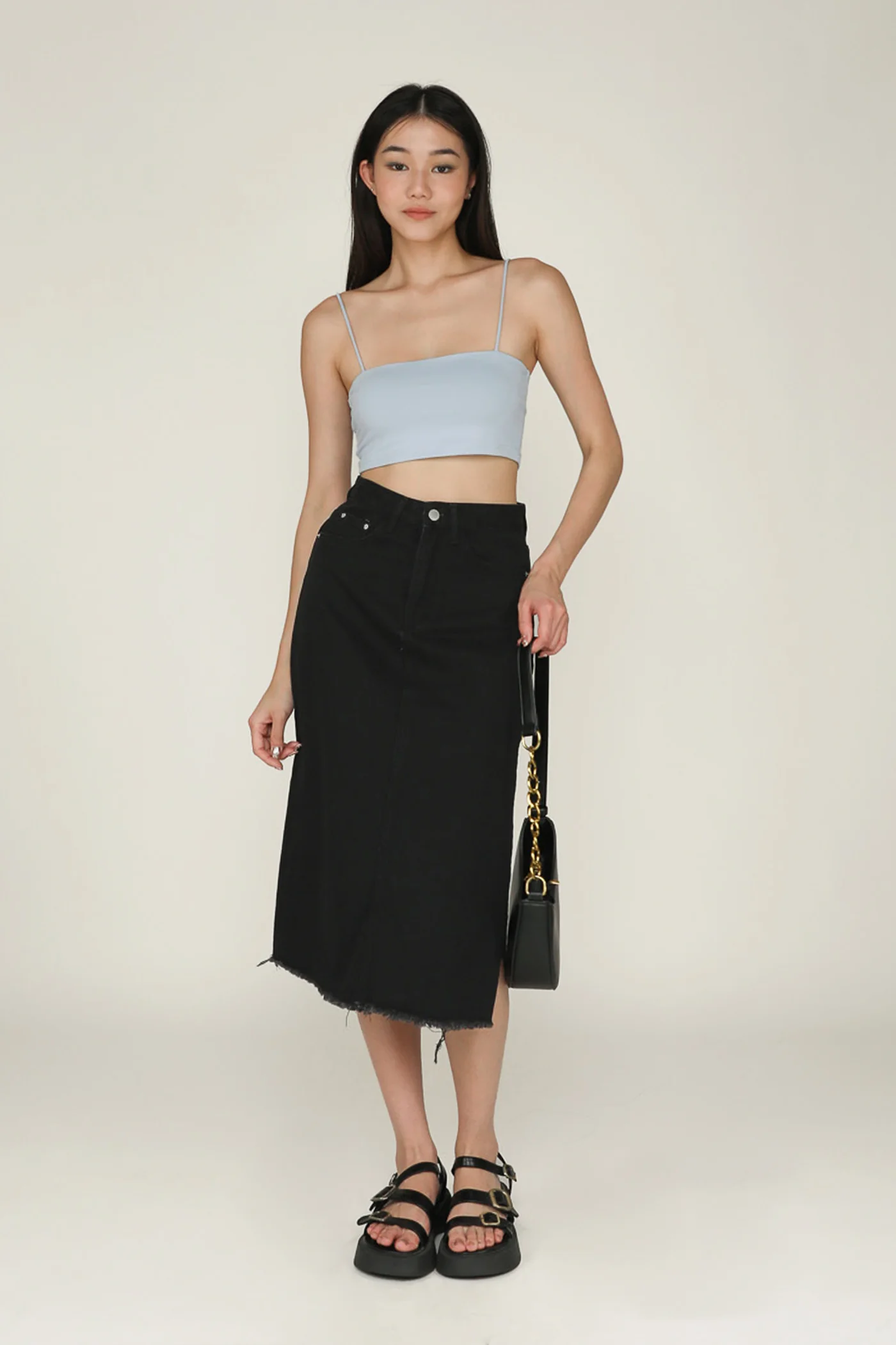 Jalen Basic Crop Padded Top - Image 8