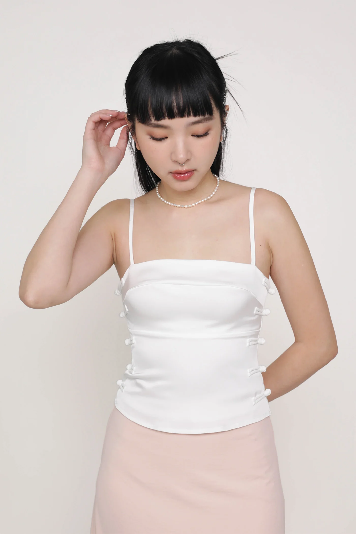 Jasmine Oriental Knotted Padded Top - Image 24