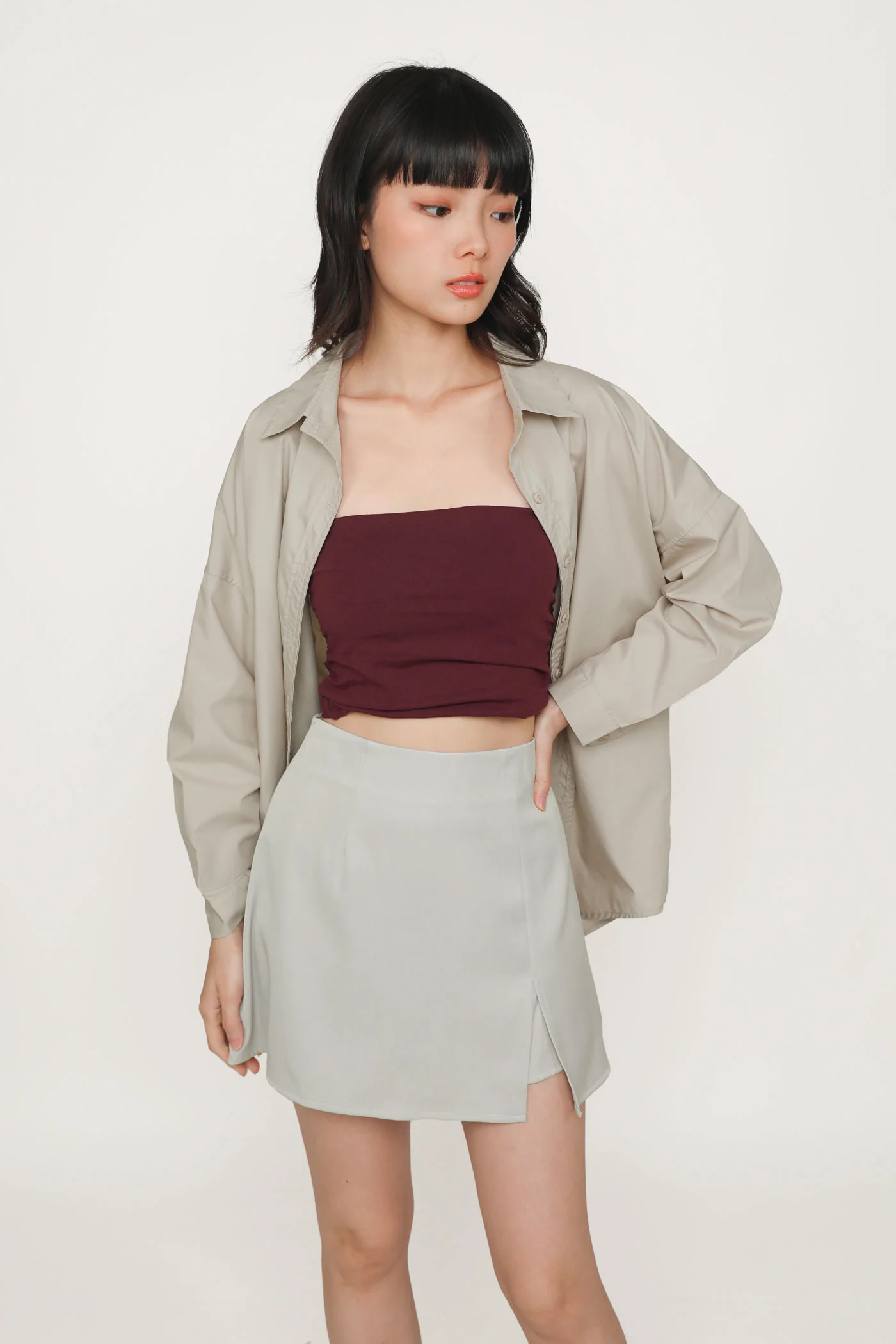 Jasper Slit Side Skorts - Image 3