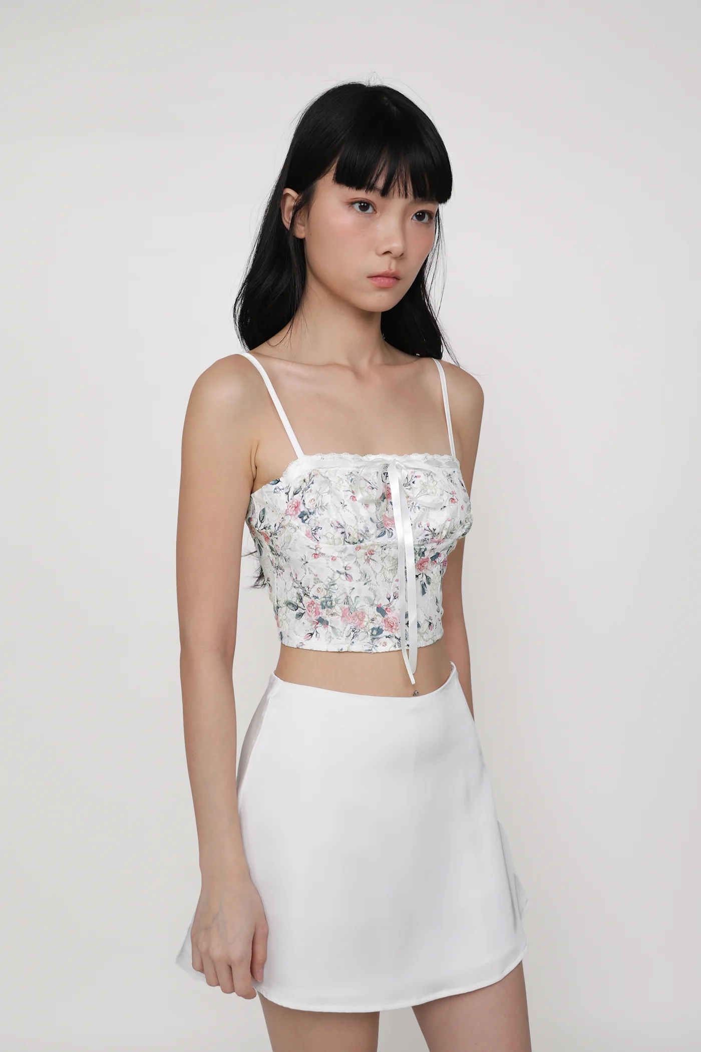 Jayley Lace Floral Crop Top - Image 12