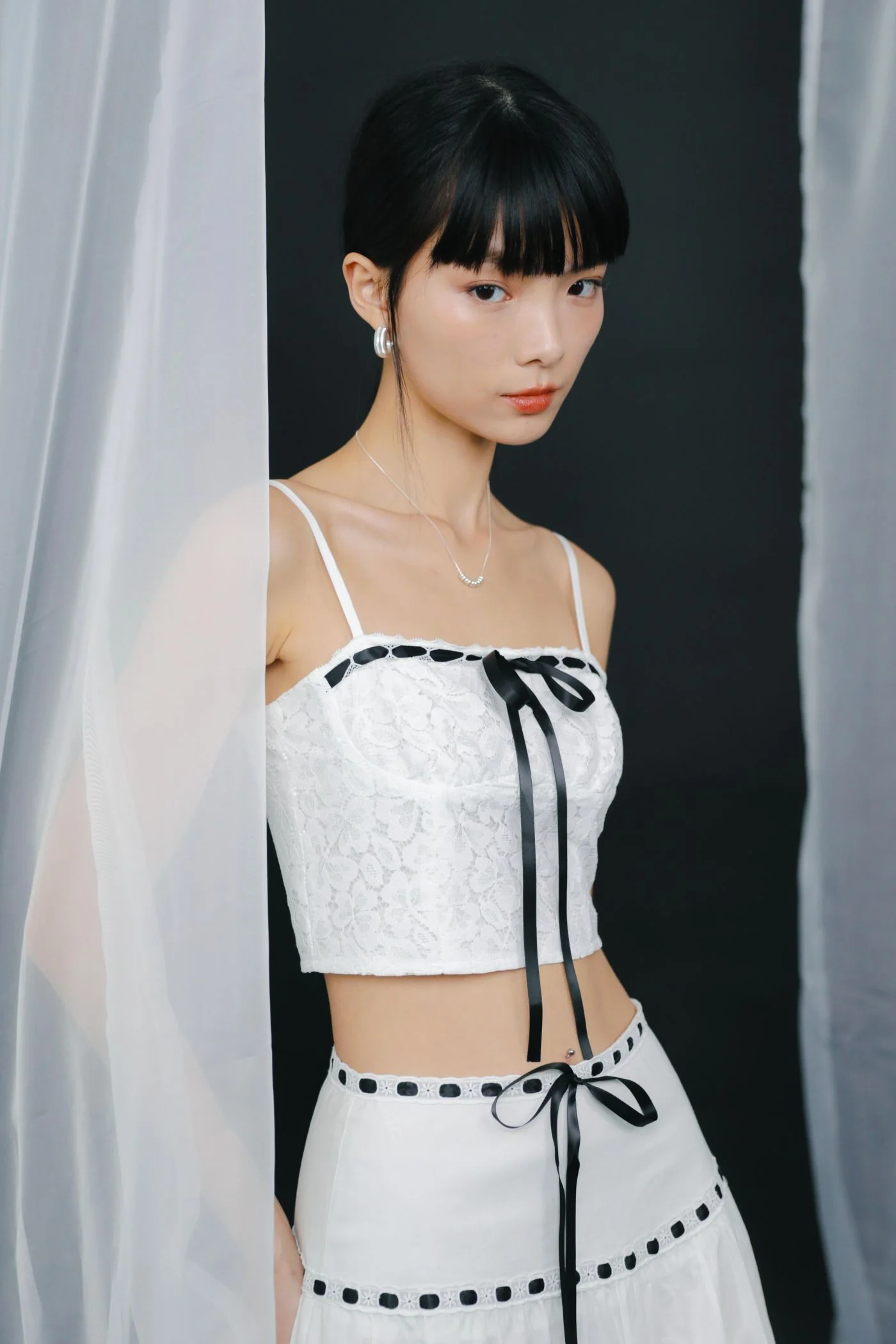 Jayley Lace Floral Crop Top - Image 15