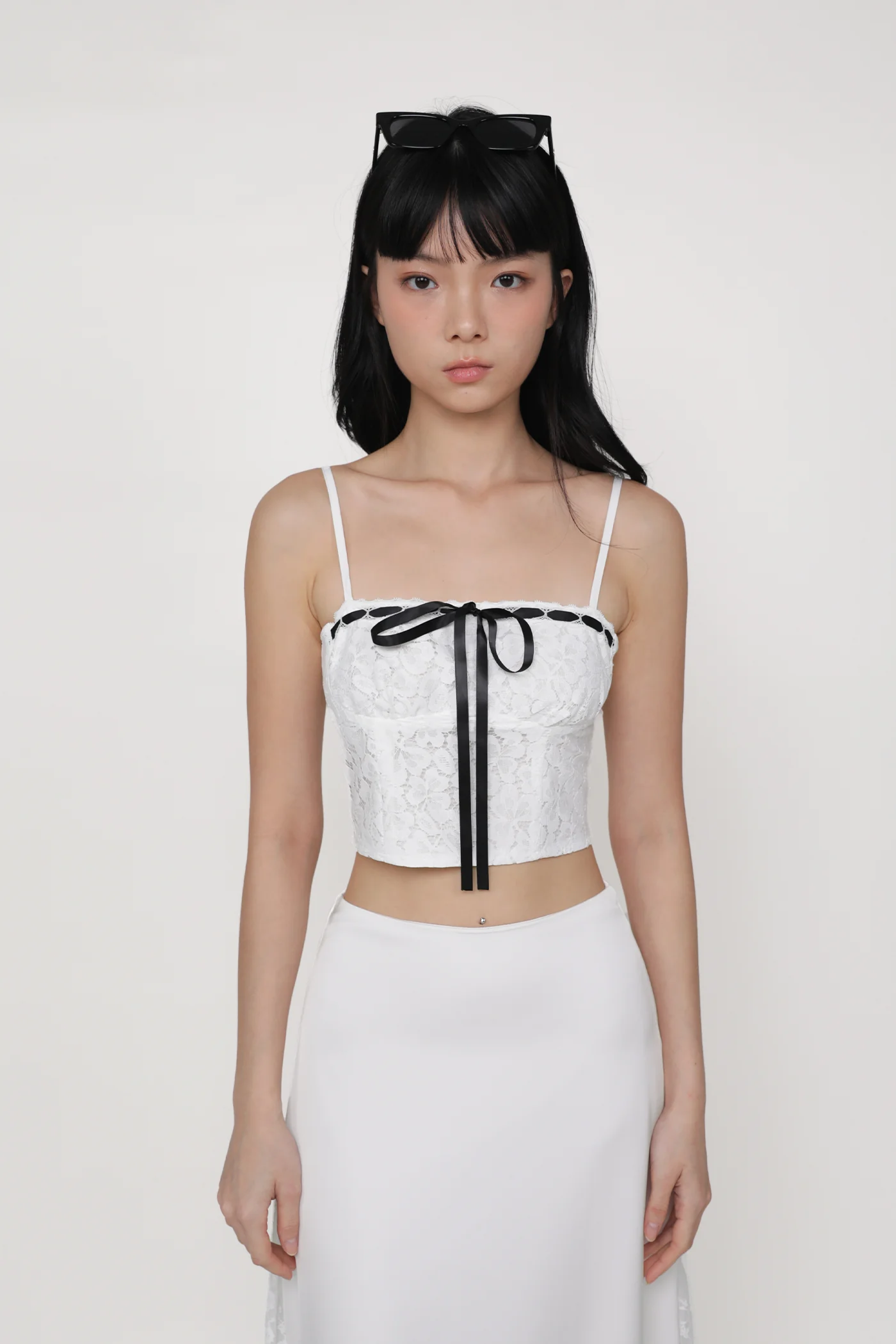 Jayley Lace Floral Crop Top - Image 17