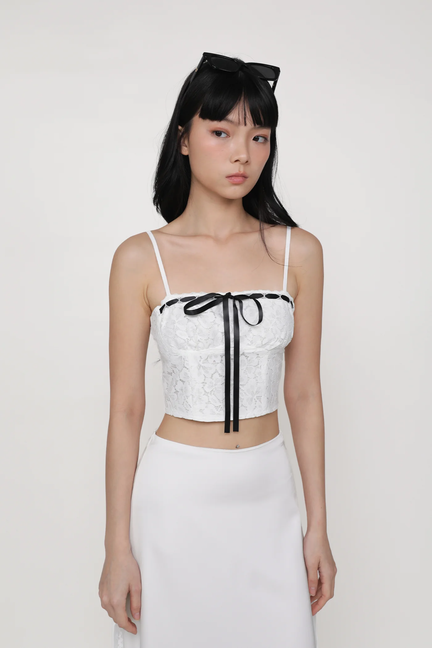 Jayley Lace Floral Crop Top - Image 18
