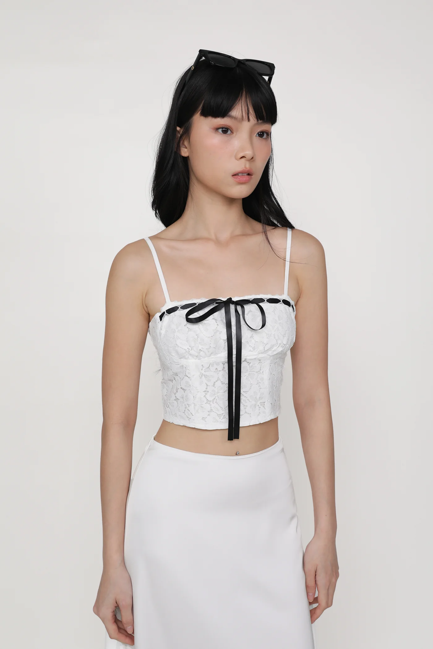 Jayley Lace Floral Crop Top - Image 20