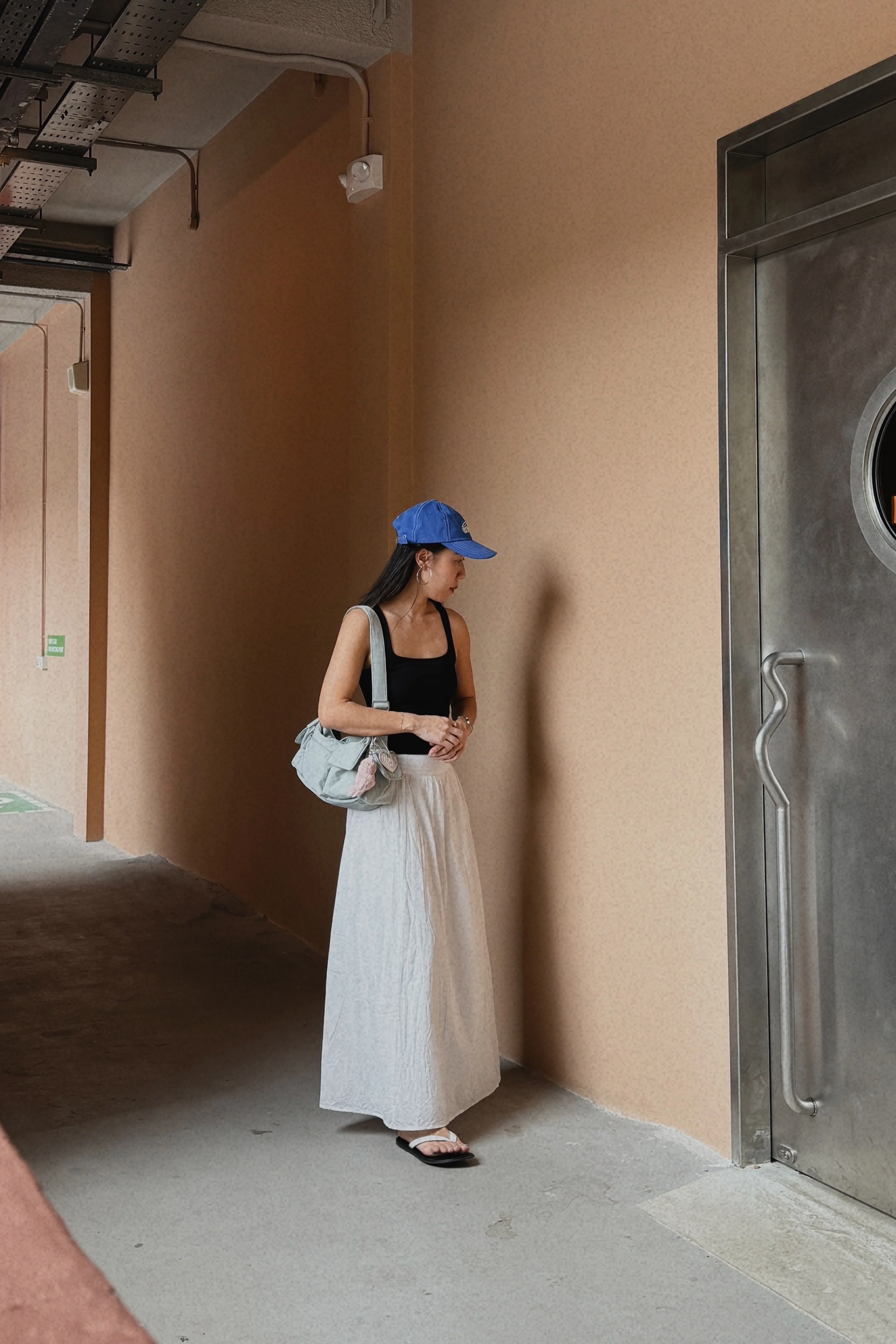Jenkins Flare Maxi Skirt