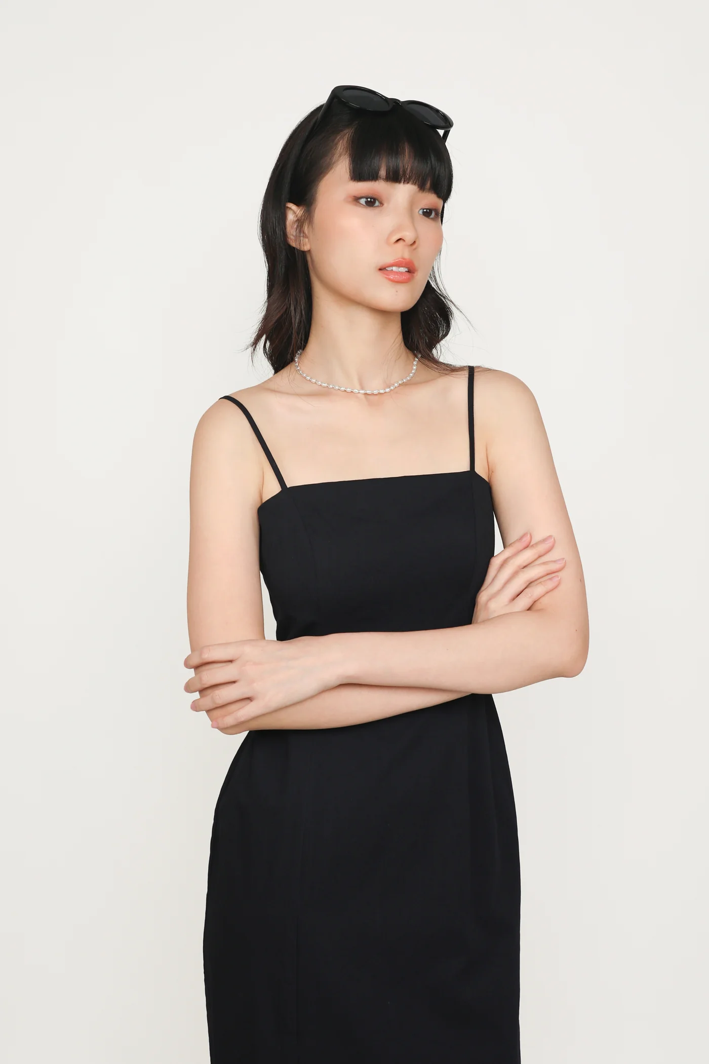 Jonelle Padded Midi Dress - Image 10