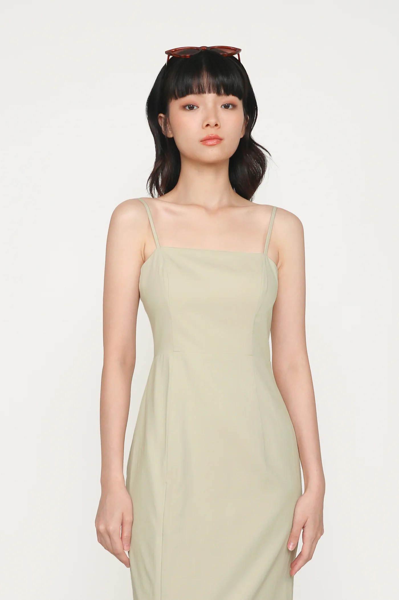 Jonelle Padded Midi Dress - Image 16