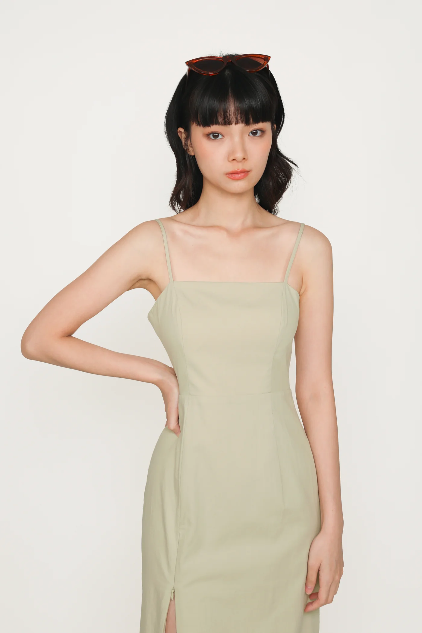 Jonelle Padded Midi Dress - Image 19
