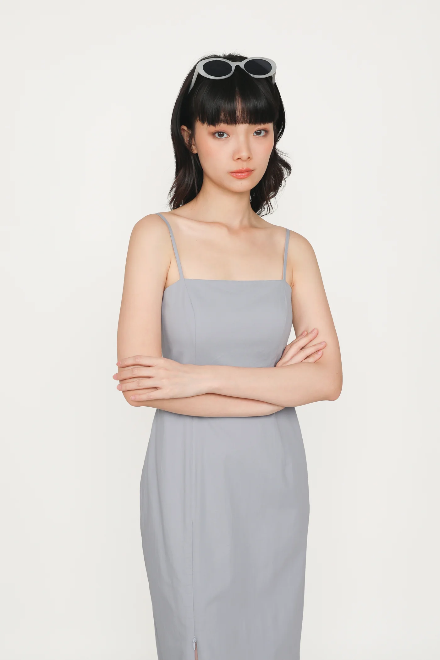 Jonelle Padded Midi Dress - Image 2