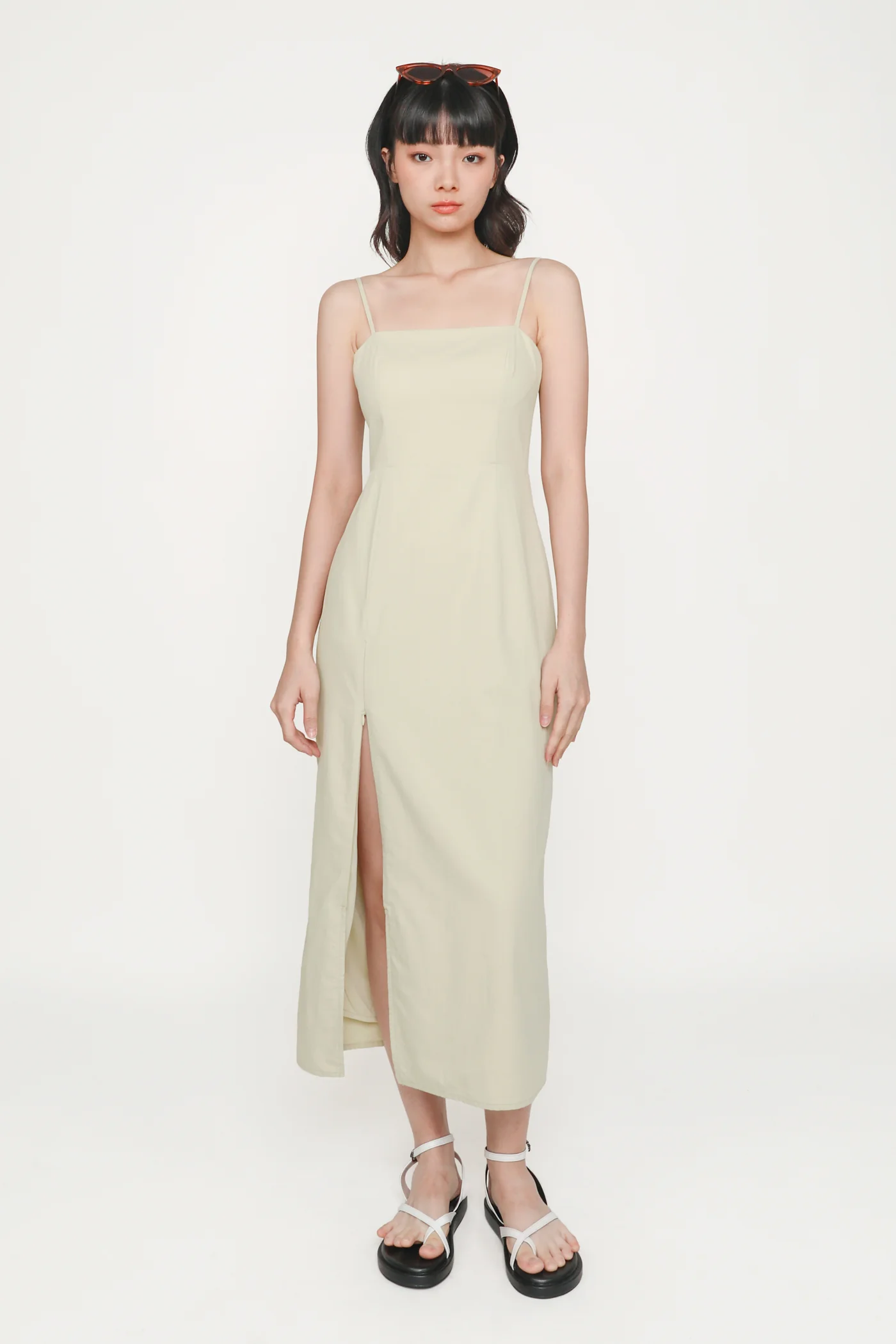 Jonelle Padded Midi Dress - Image 20
