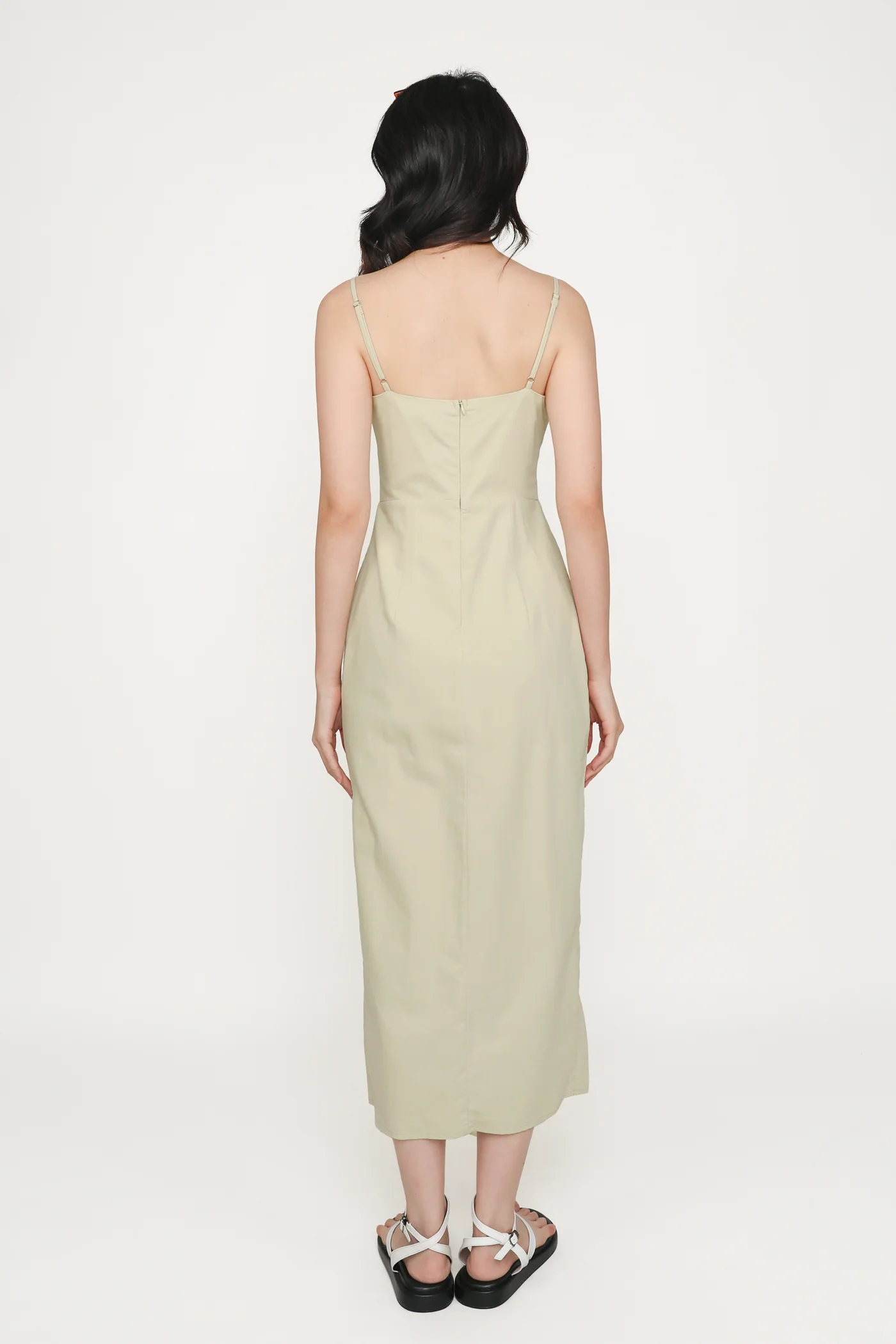 Jonelle Padded Midi Dress - Image 21