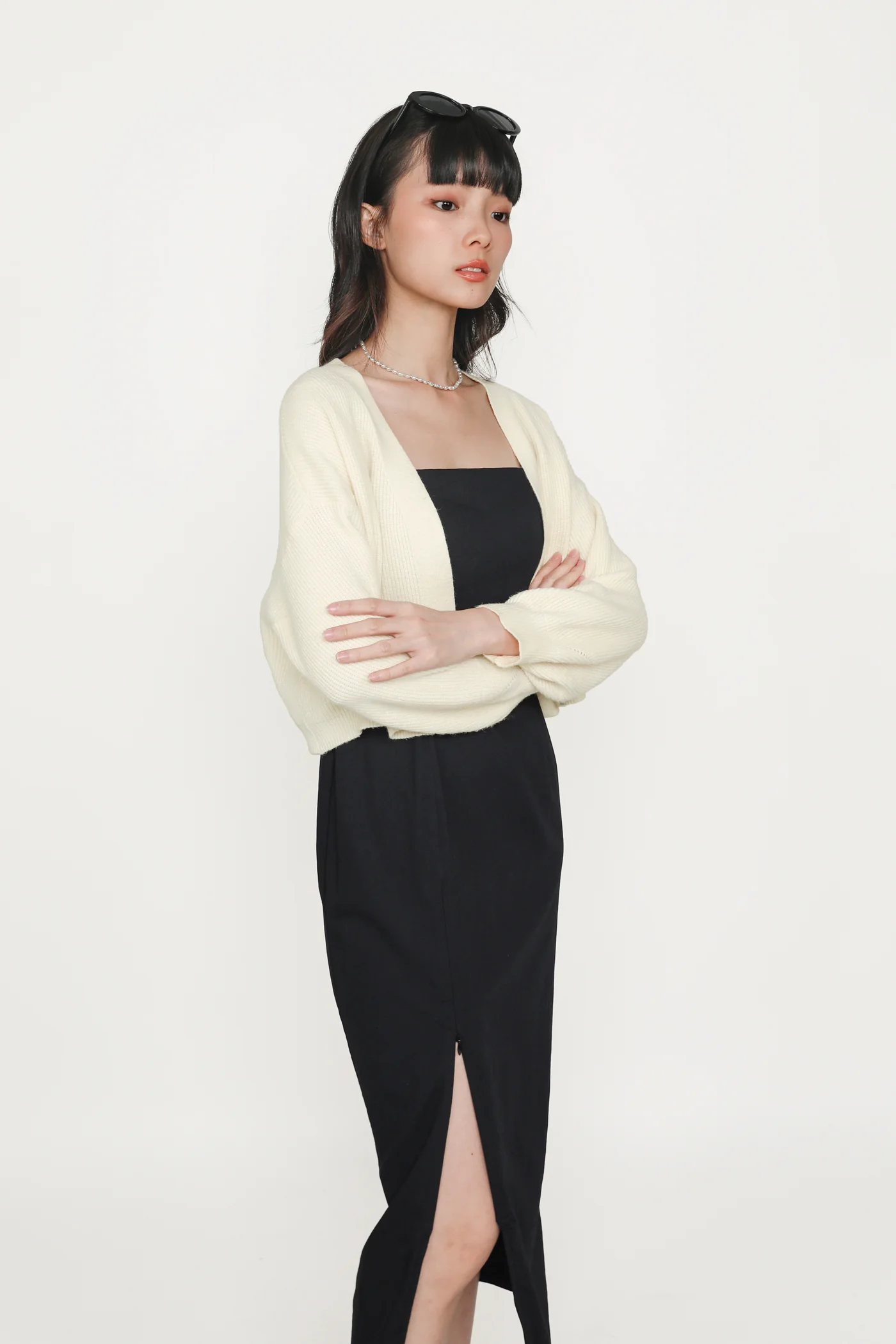 Jonelle Padded Midi Dress - Image 8