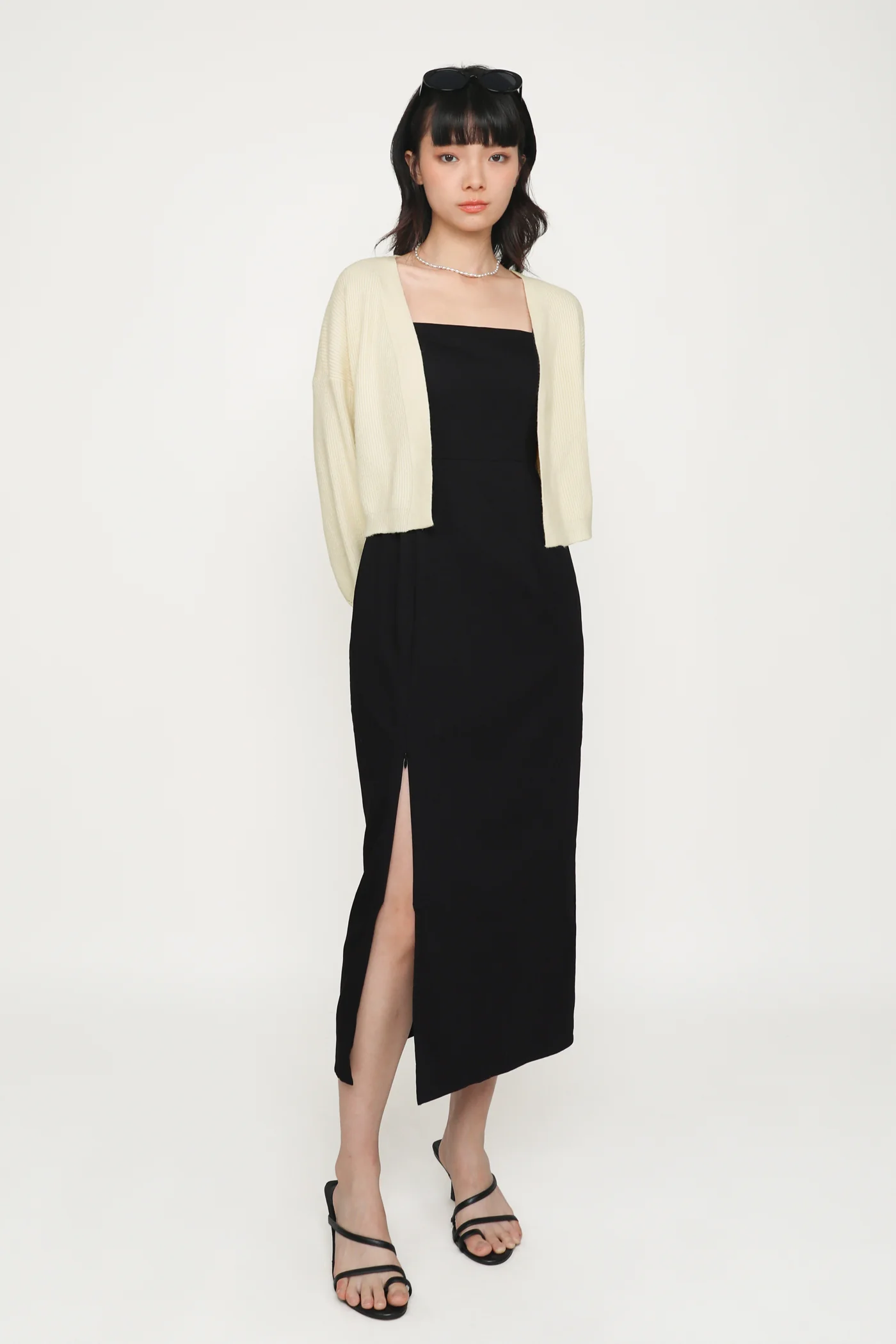 Jonelle Padded Midi Dress - Image 9