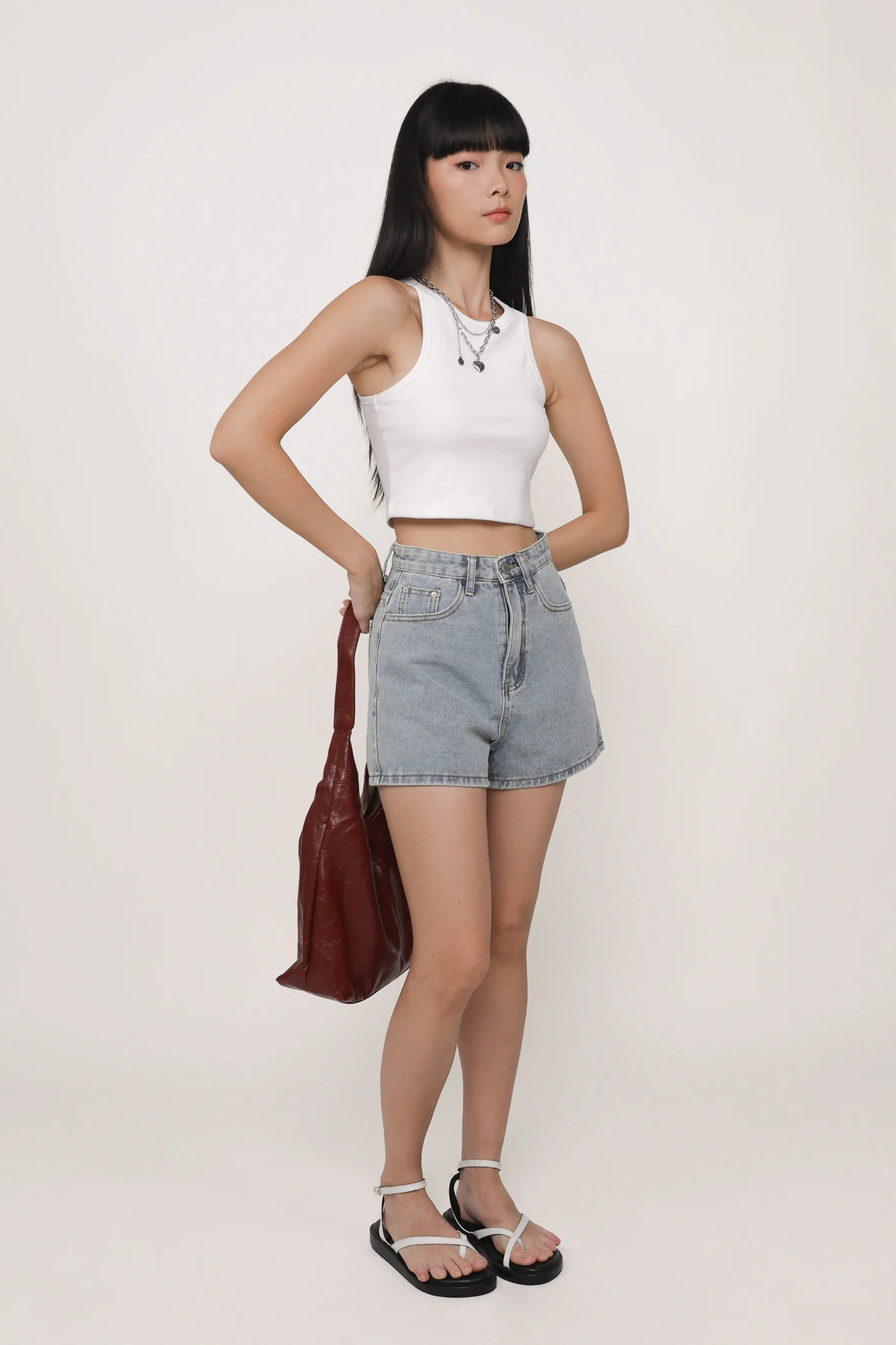 Josh Denim Shorts Version 1 - Image 53
