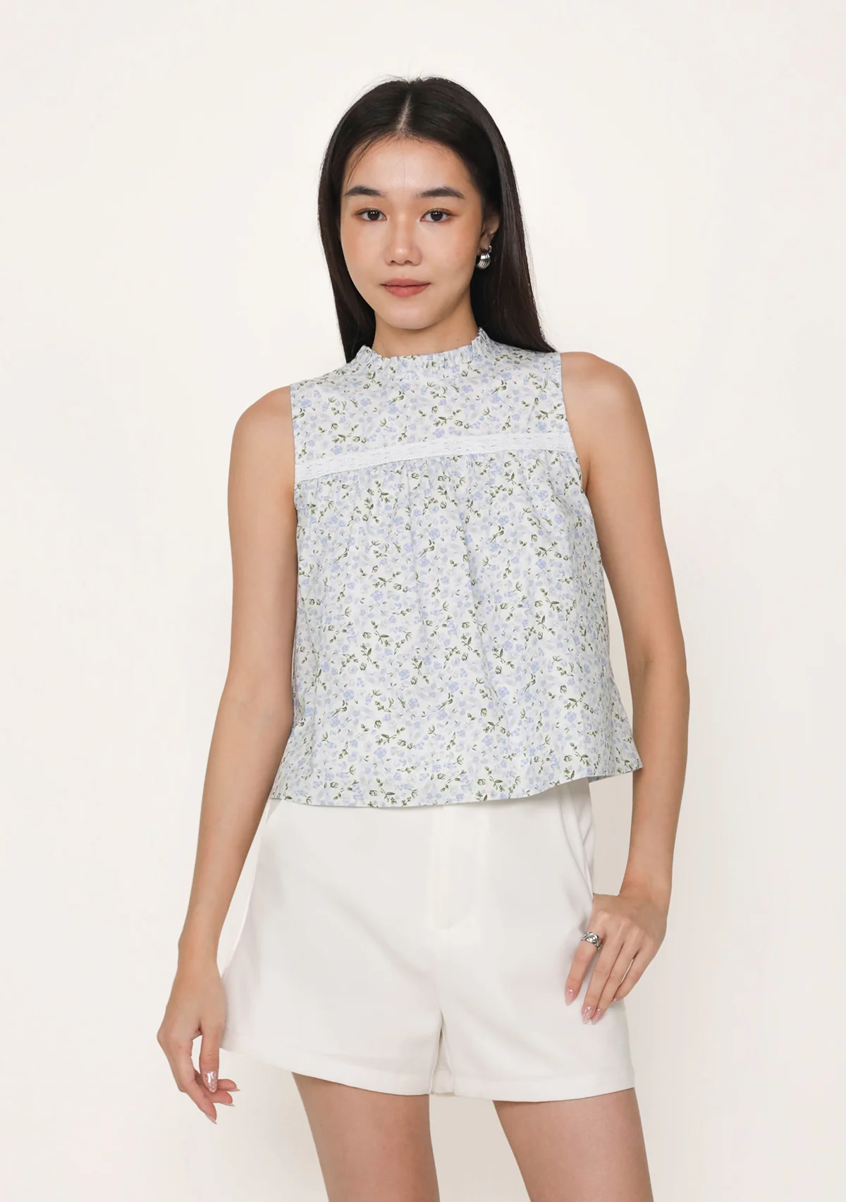 Jude Babydoll Blouse (Florals) - Image 3