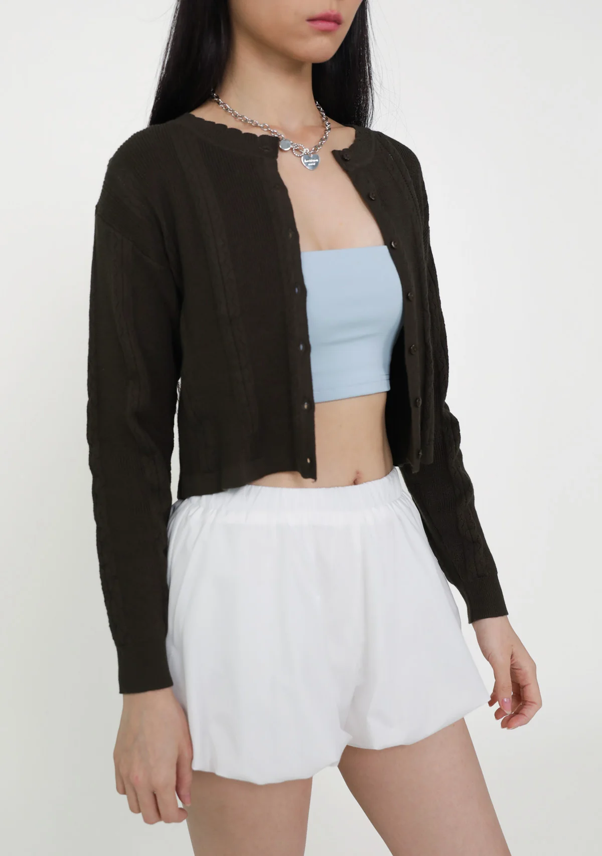 Junie Crochet Knit Cardigan - Image 15