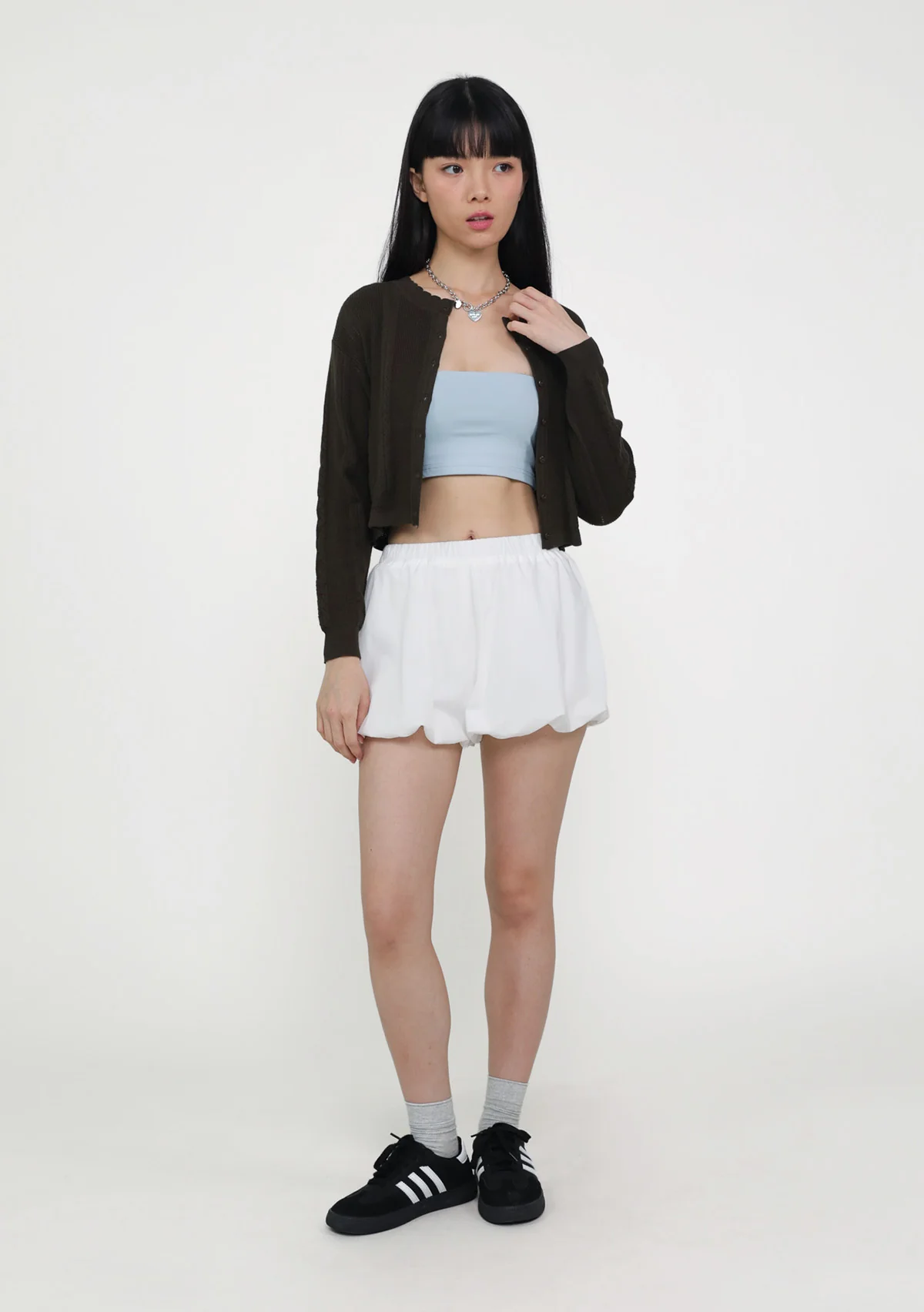 Junie Crochet Knit Cardigan - Image 3
