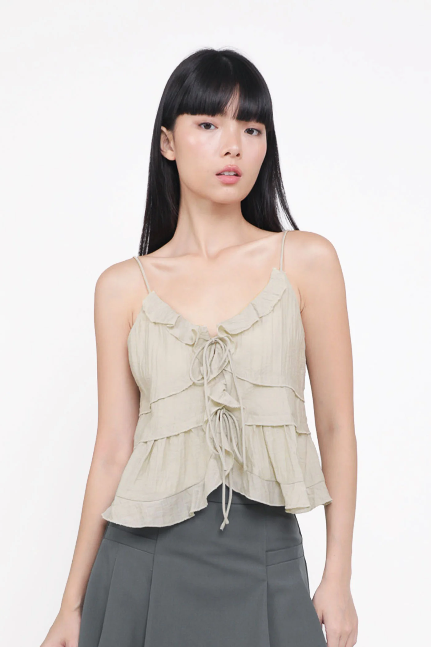 Kace Frilly Babydoll Top - Image 15