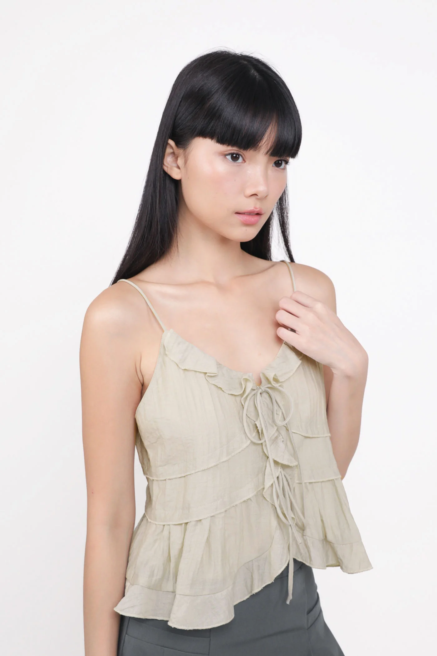 Kace Frilly Babydoll Top - Image 17