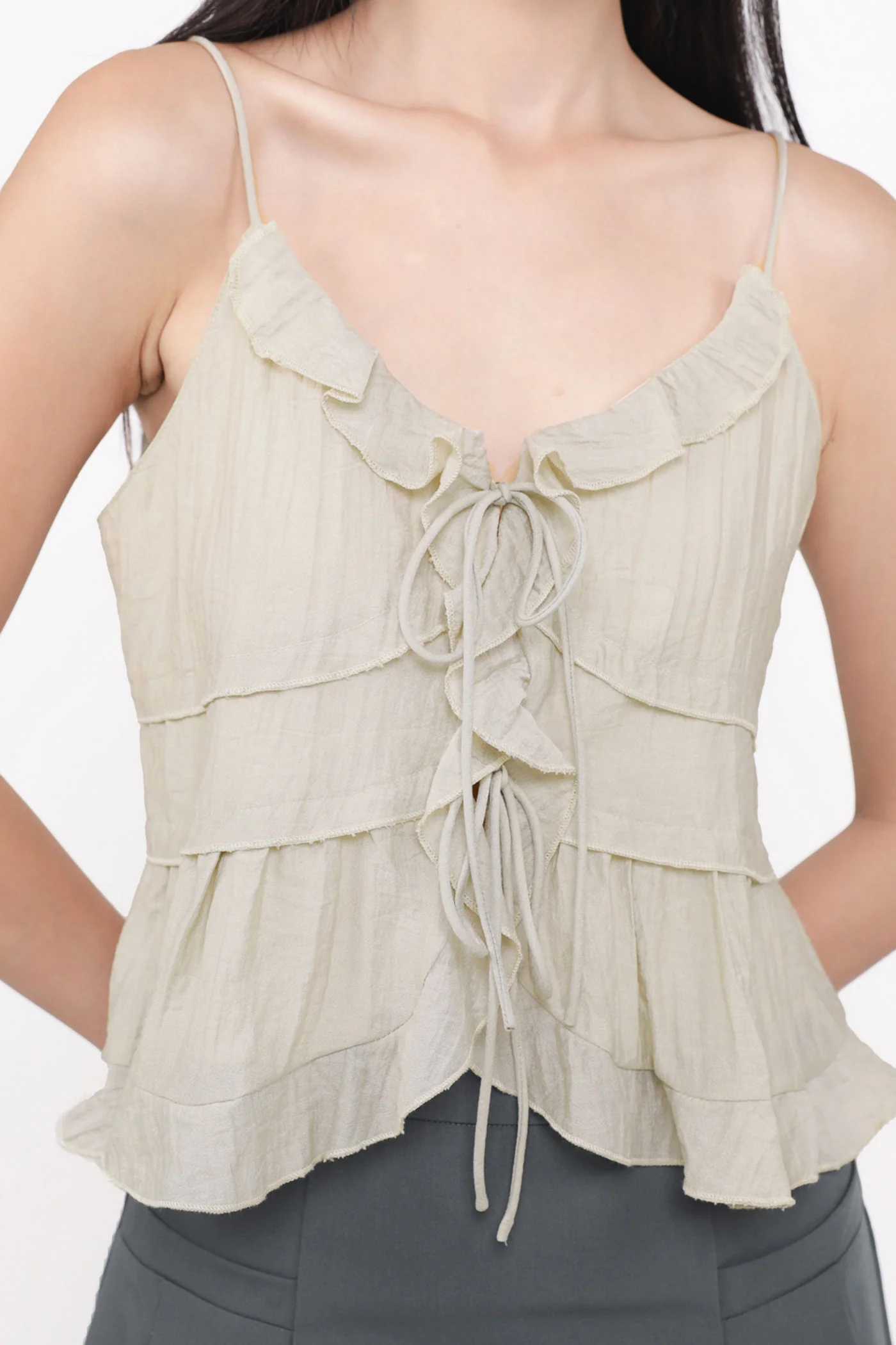 Kace Frilly Babydoll Top - Image 18