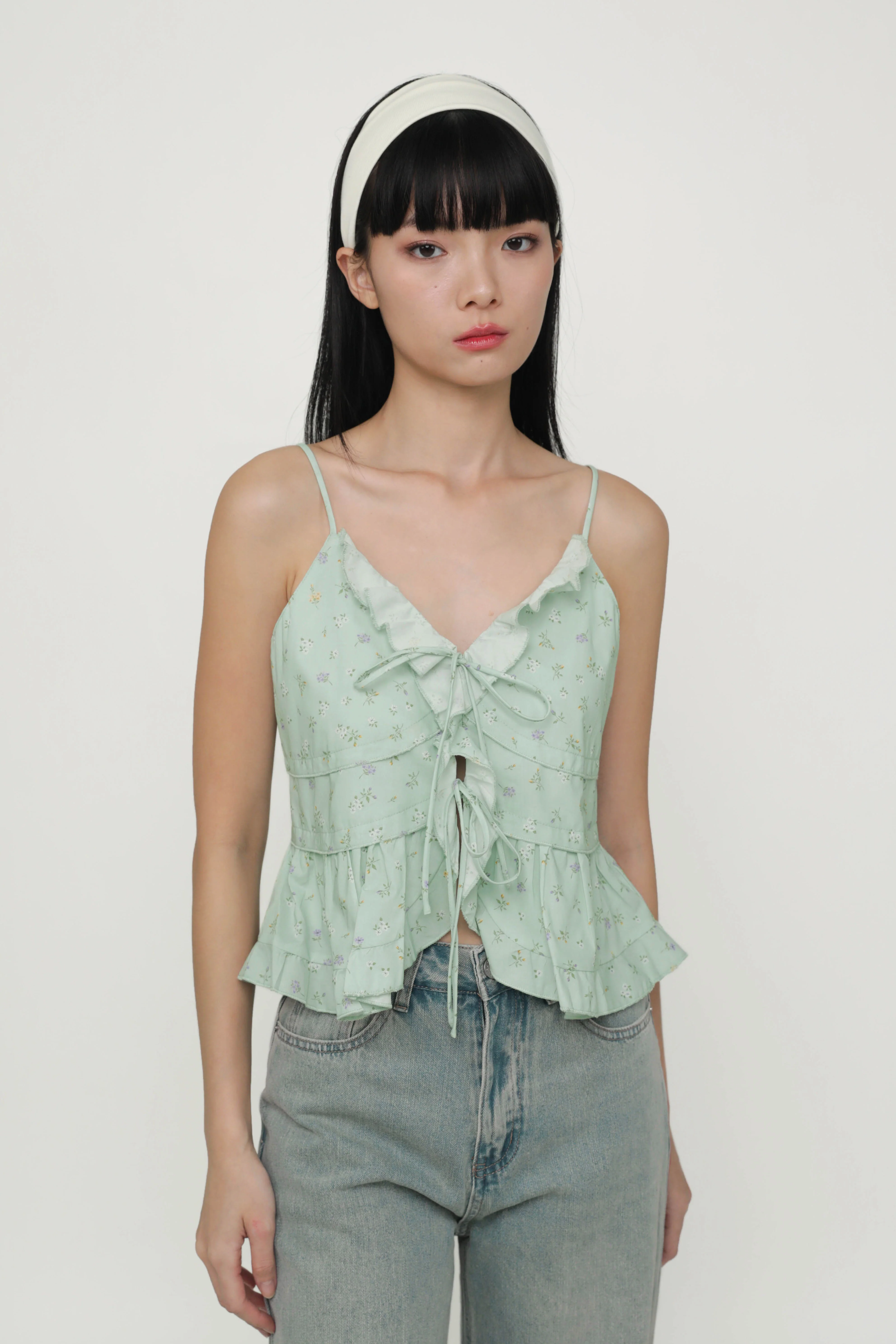 Kace Frilly Babydoll Top - Image 29