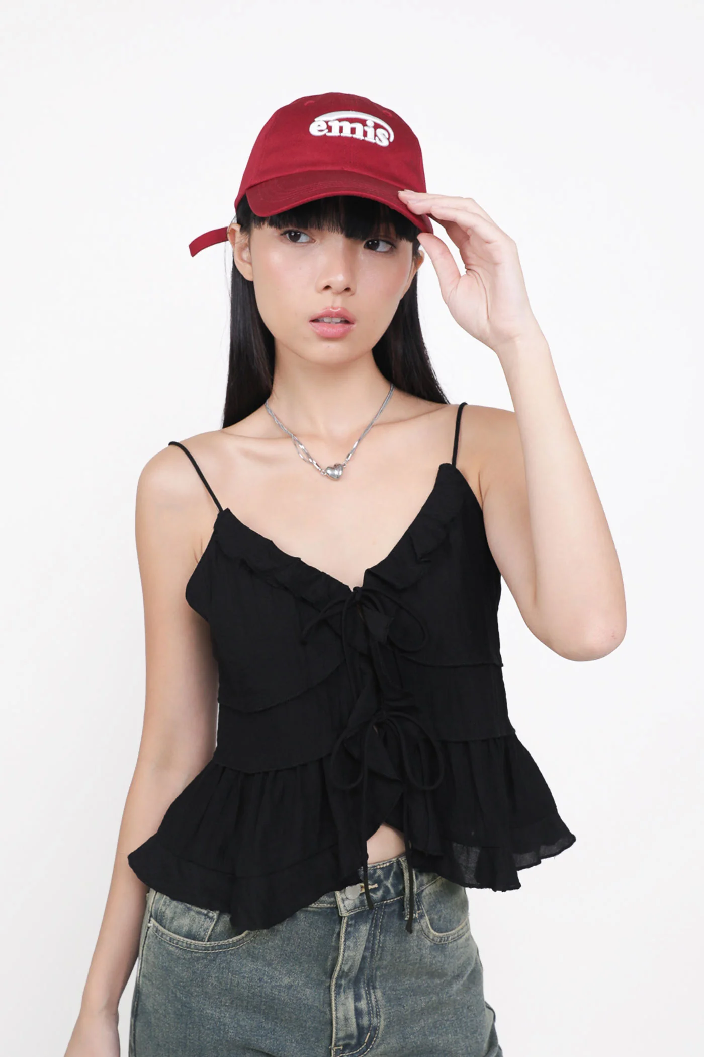Kace Frilly Babydoll Top - Image 3