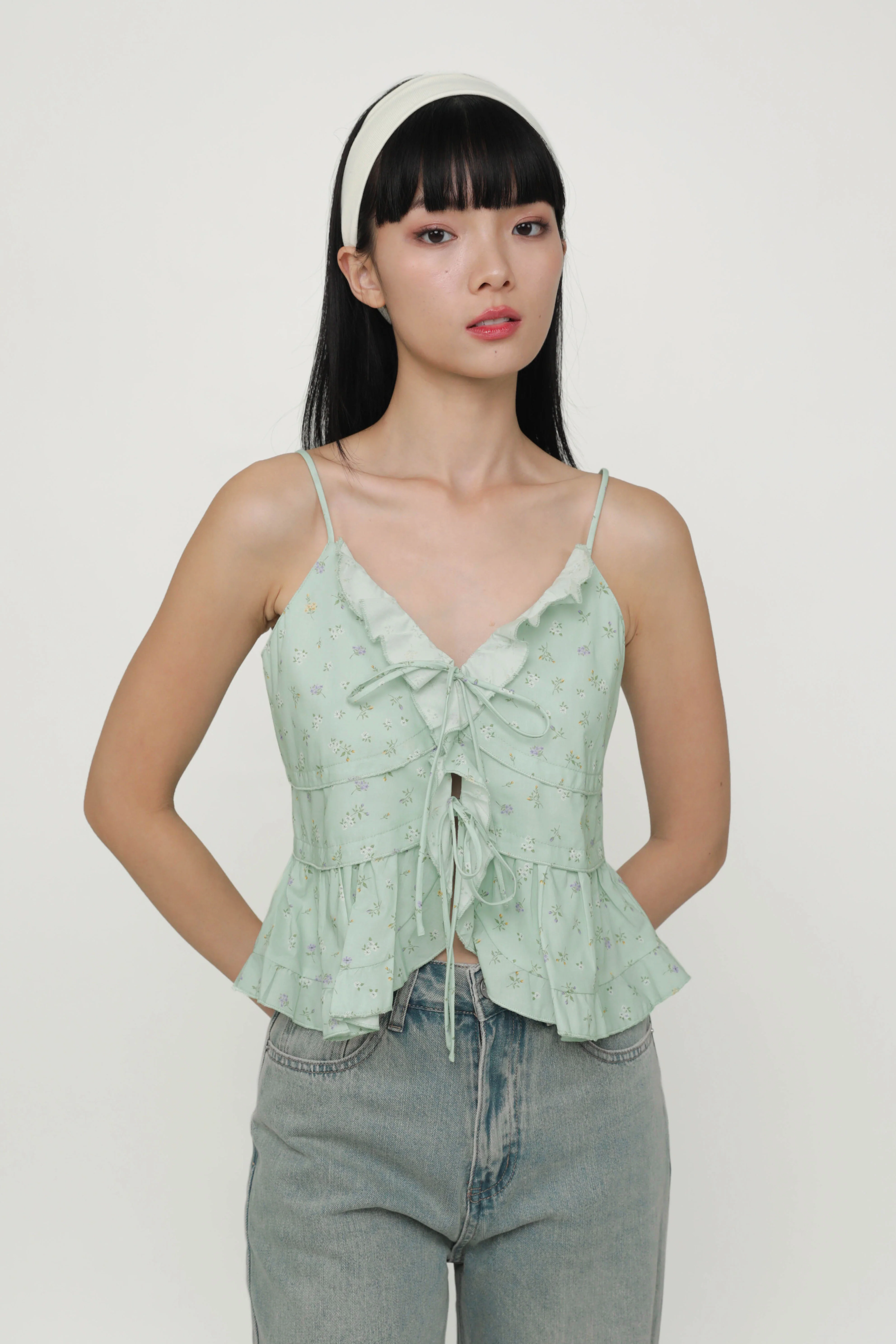 Kace Frilly Babydoll Top - Image 31