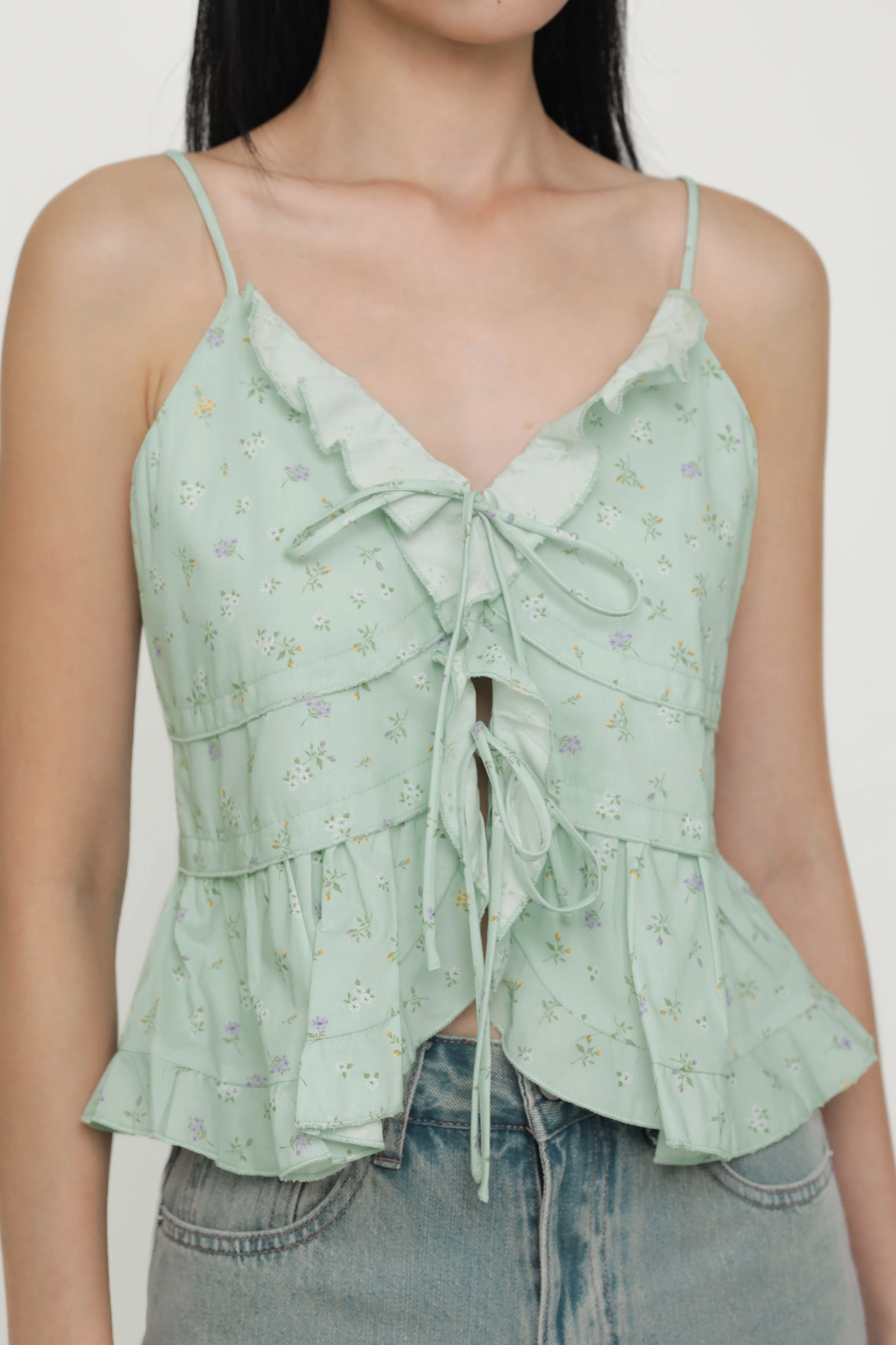 Kace Frilly Babydoll Top - Image 32
