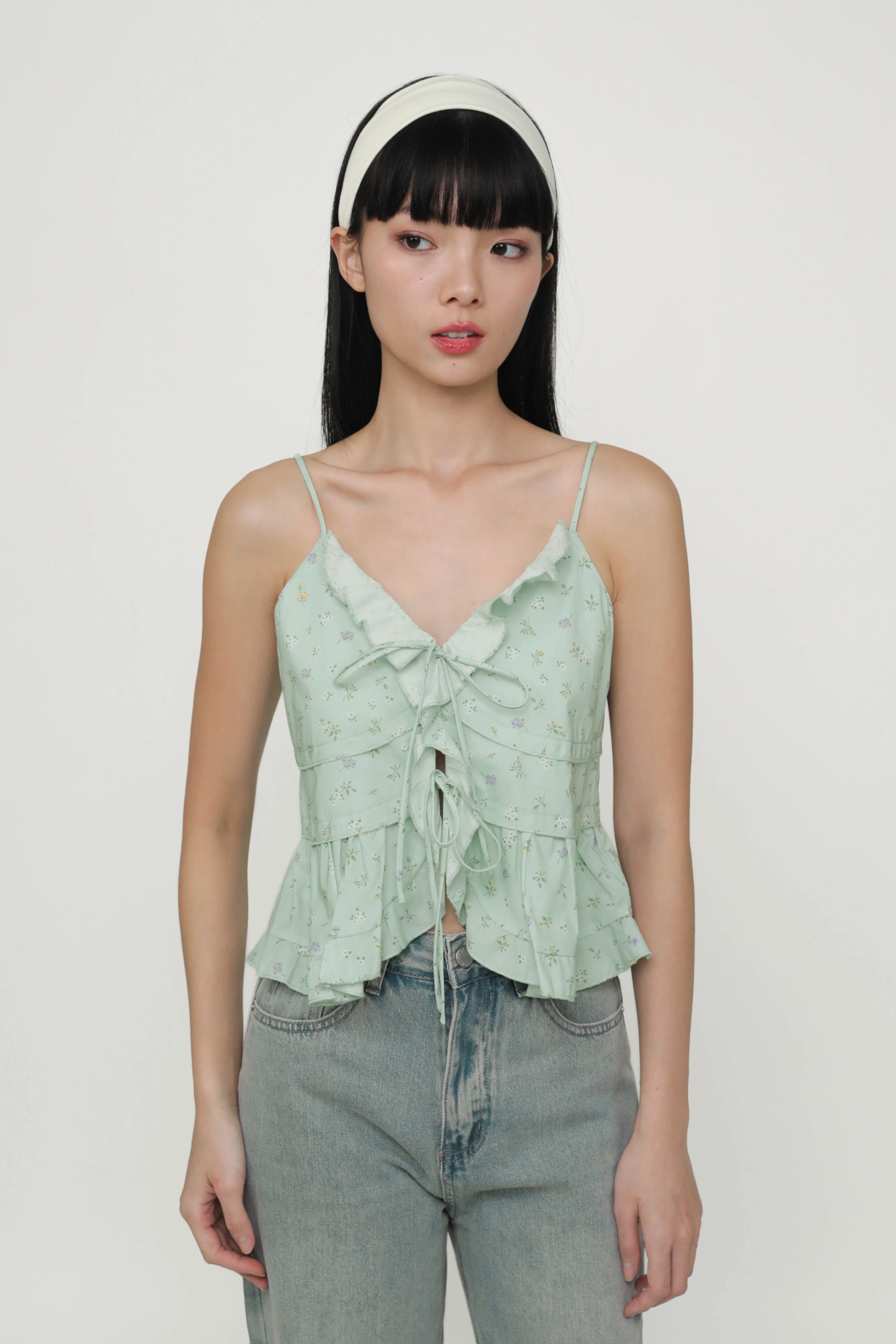 Kace Frilly Babydoll Top - Image 33