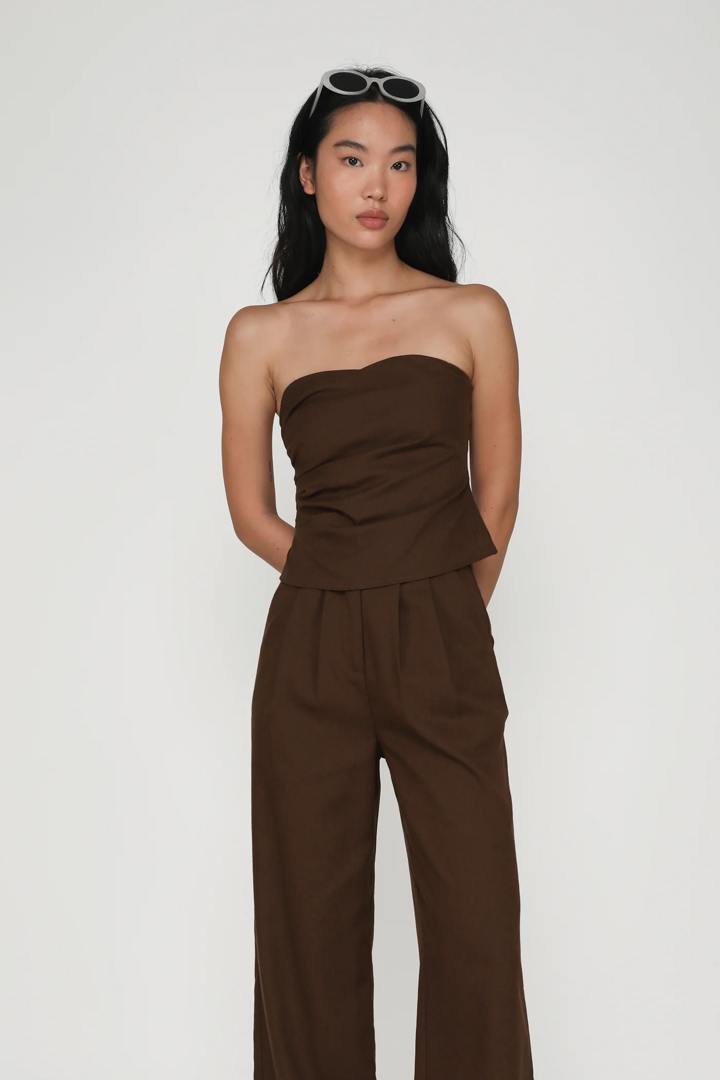 Kason Pleated Linen Pants - Image 16
