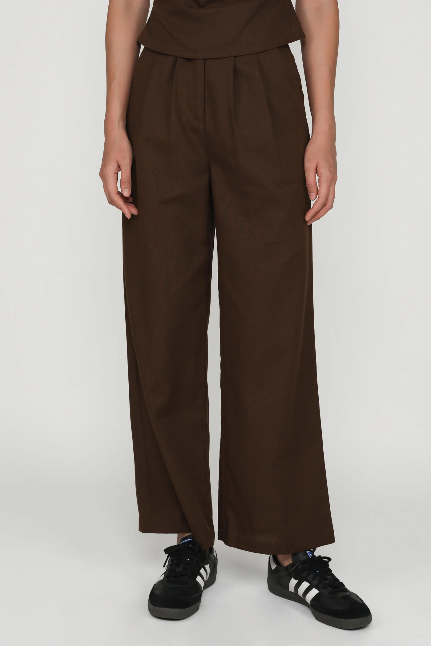 Kason Pleated Linen Pants - Image 17