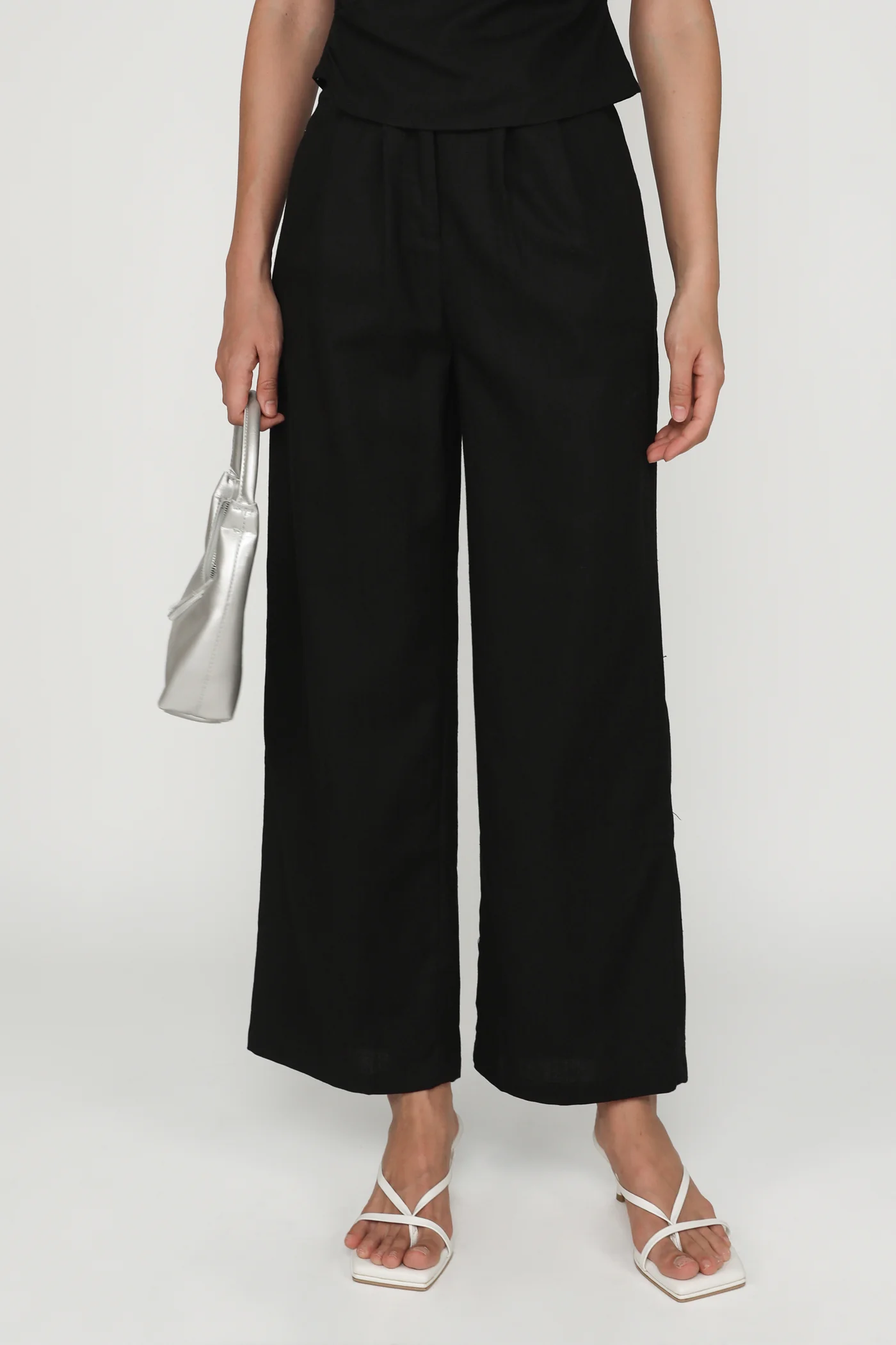 Kason Pleated Linen Pants - Image 24
