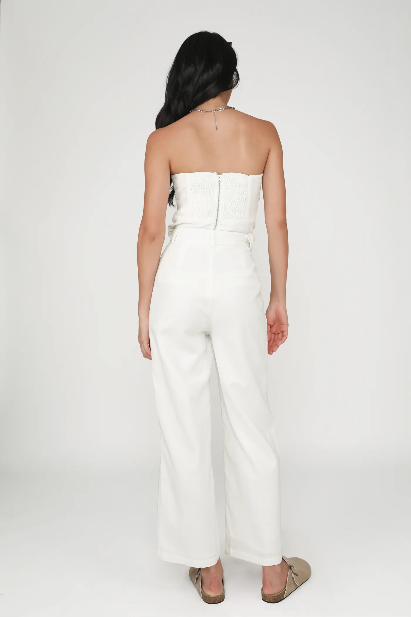Kason Pleated Linen Pants - Image 7