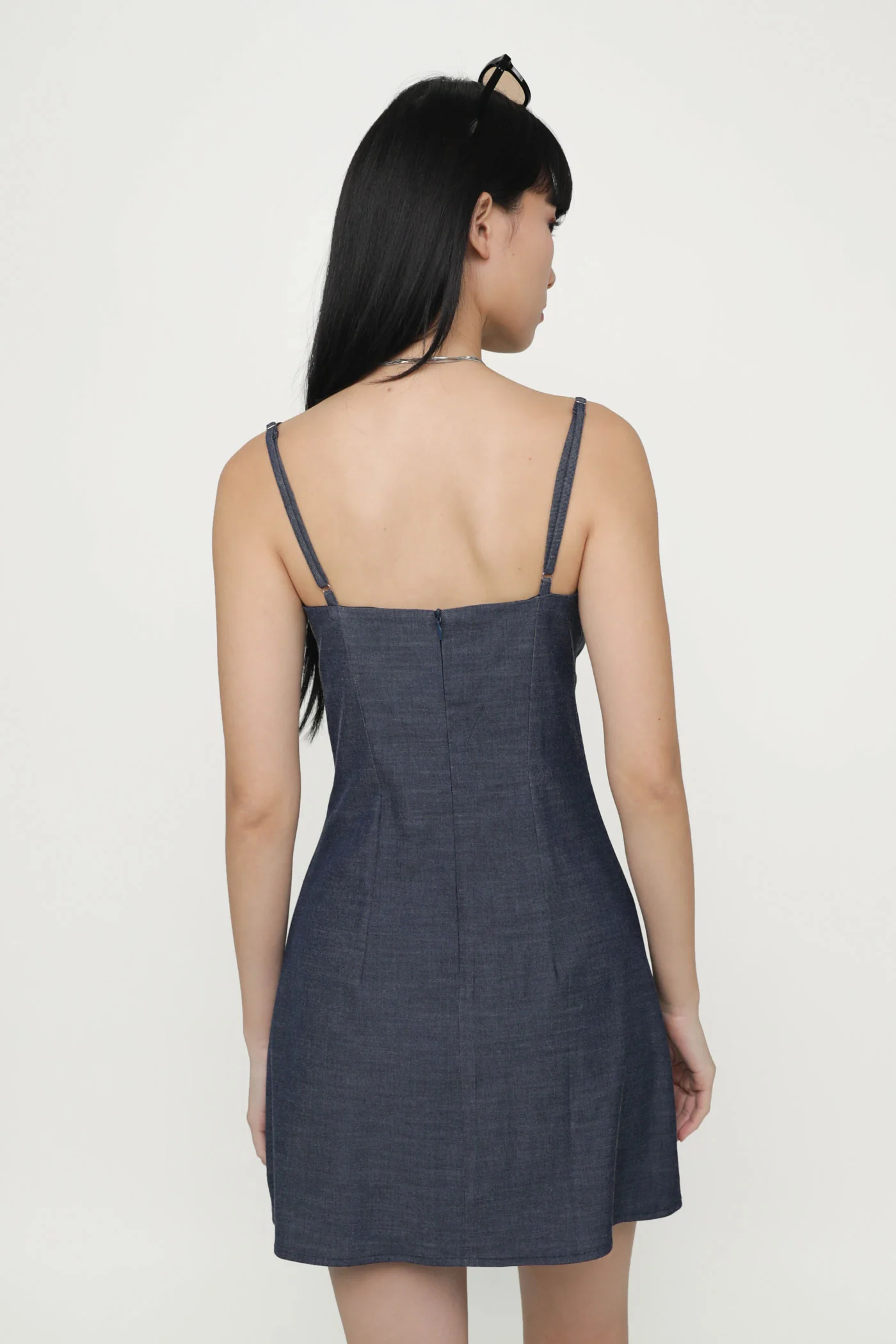 Katie Crochet Trim Mini Dress - Image 7