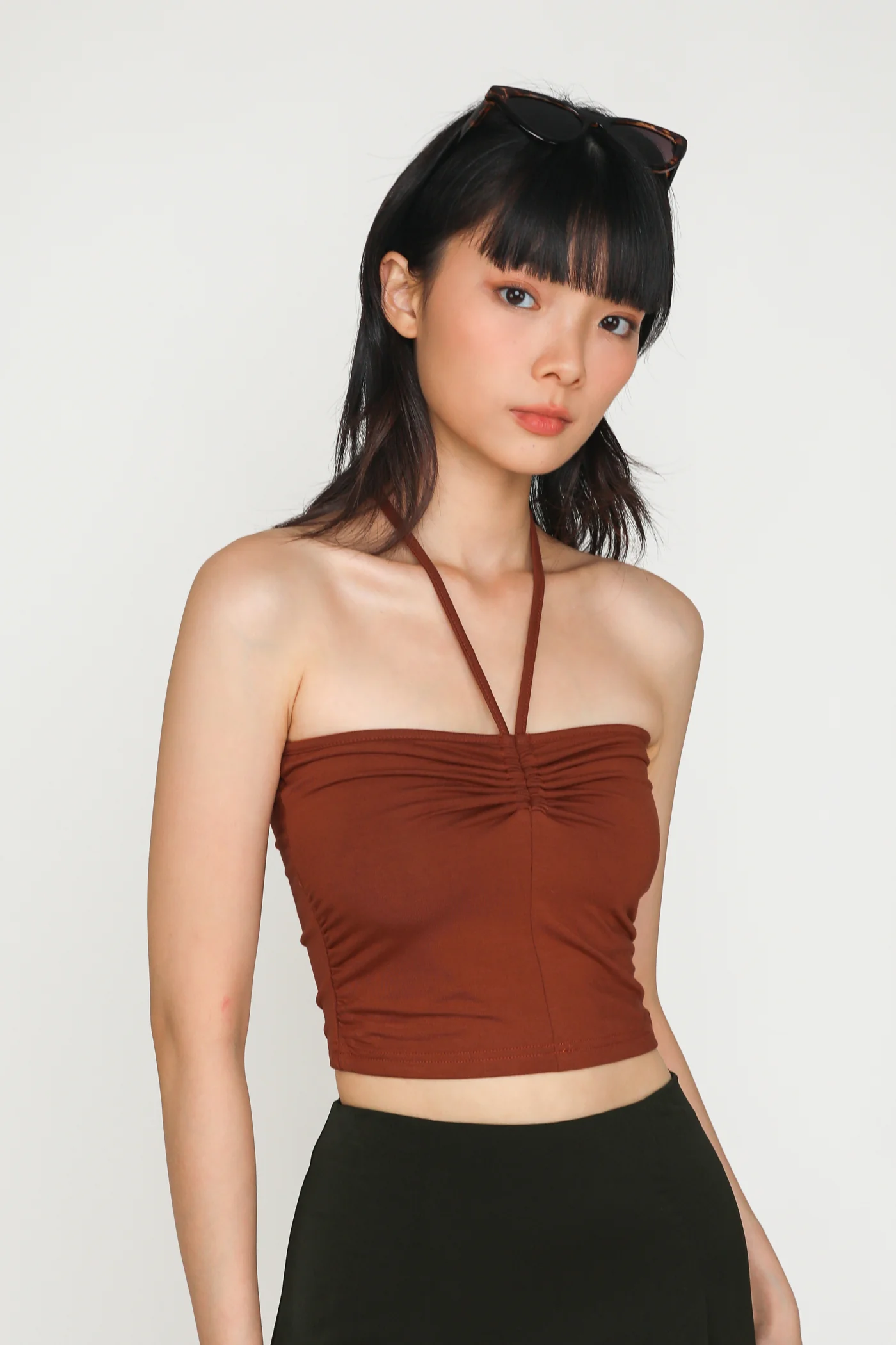 Katniss Halter Ruched Top - Image 15