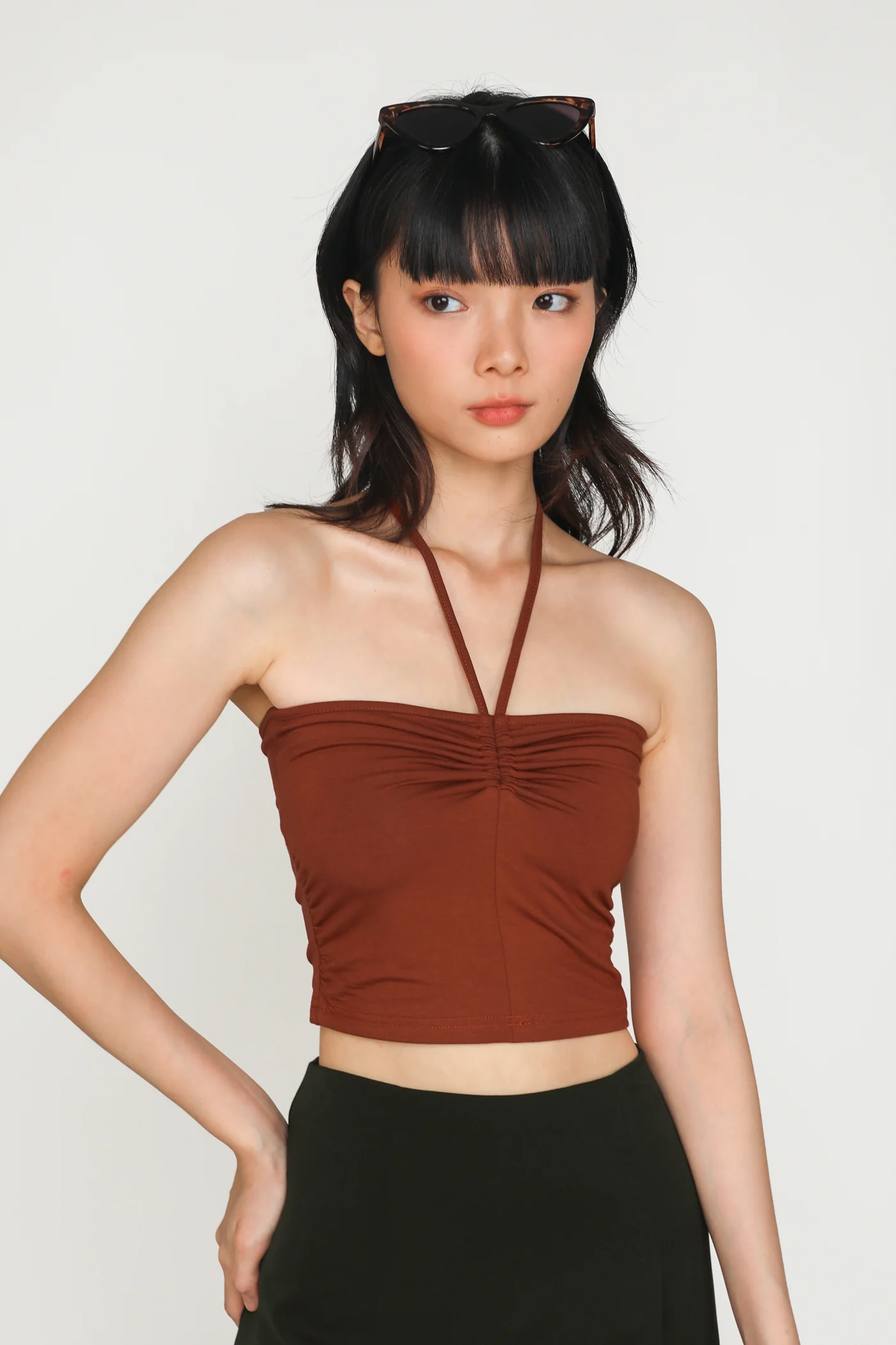Katniss Halter Ruched Top - Image 18