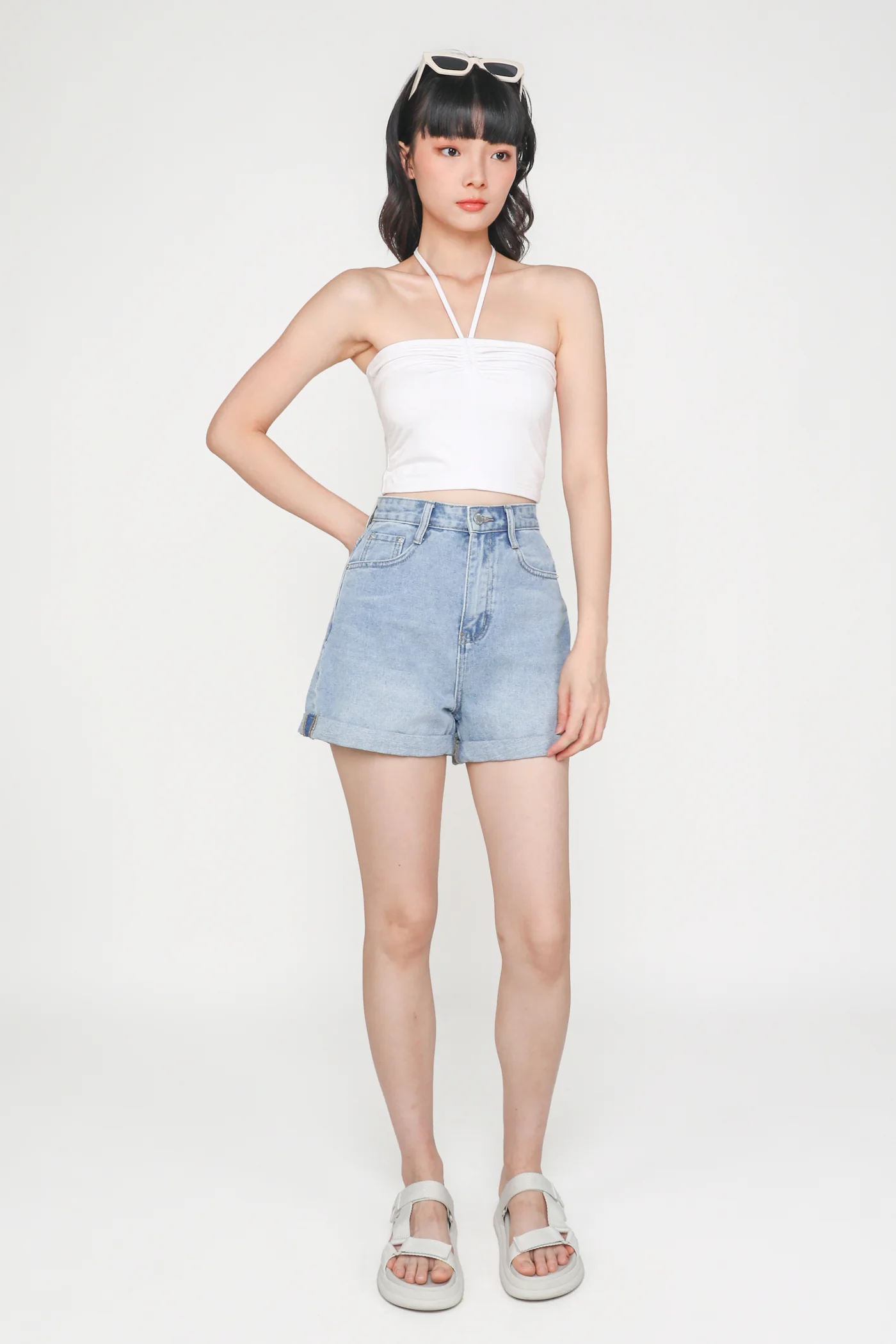 Katniss Halter Ruched Top - Image 6