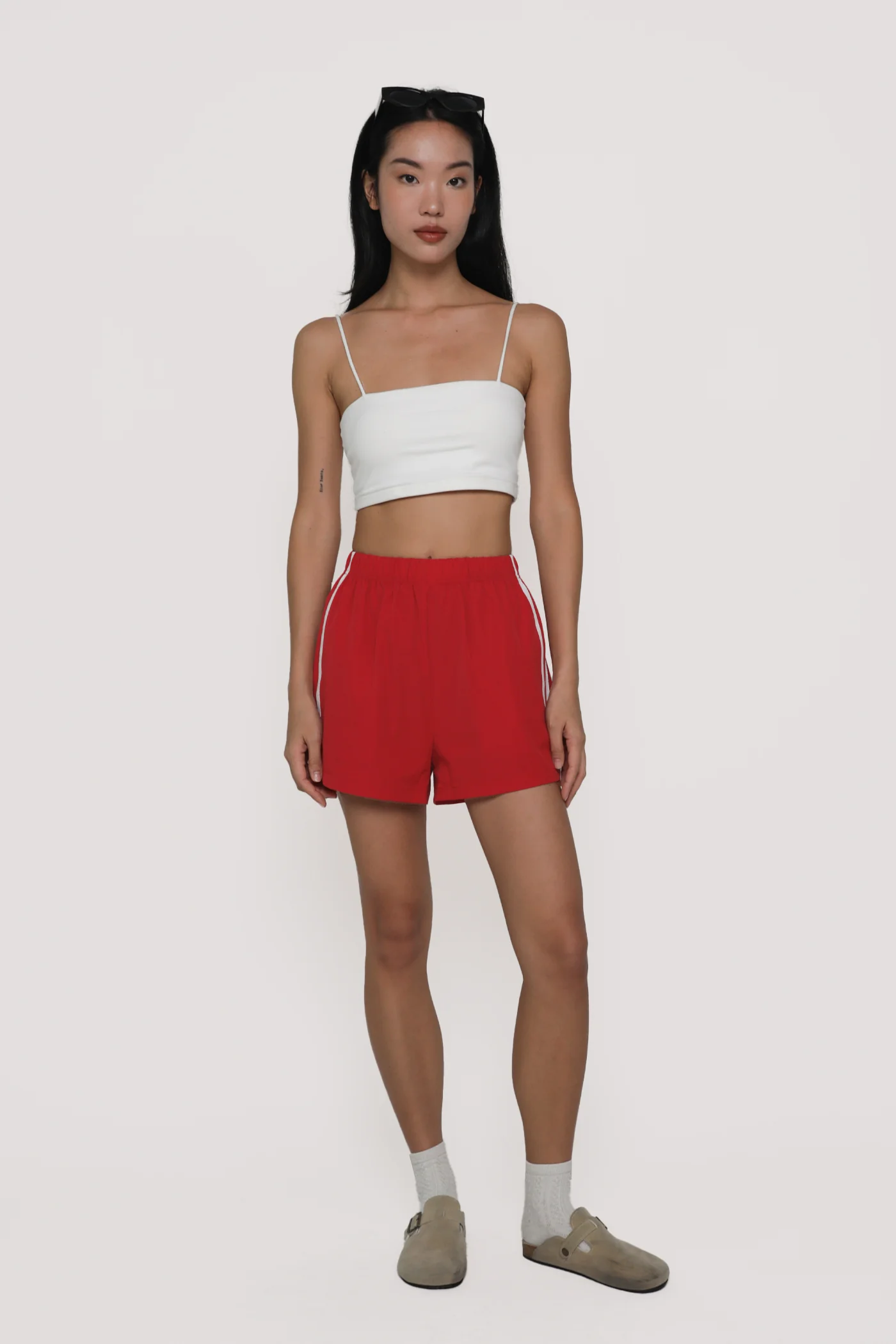Keane Contrast Trim Shorts - Image 5