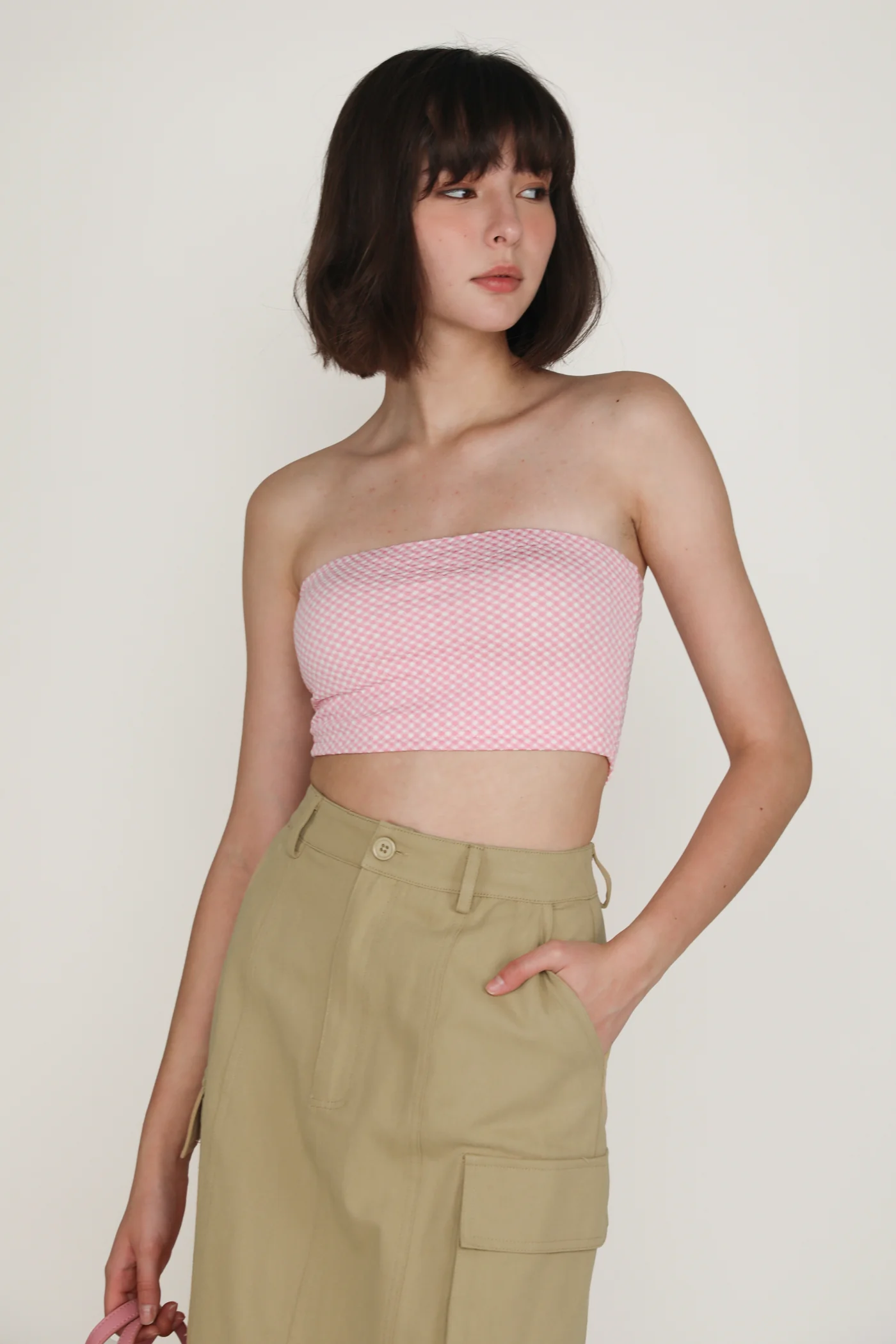 Kendie Basic Tube Padded Top - Image 2