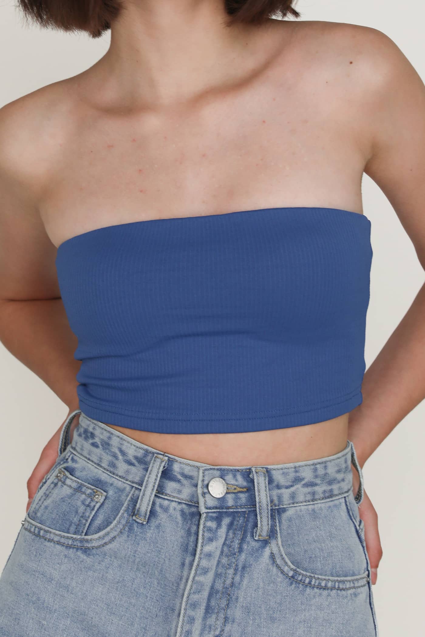 Kendie Basic Tube Padded Top - Image 43
