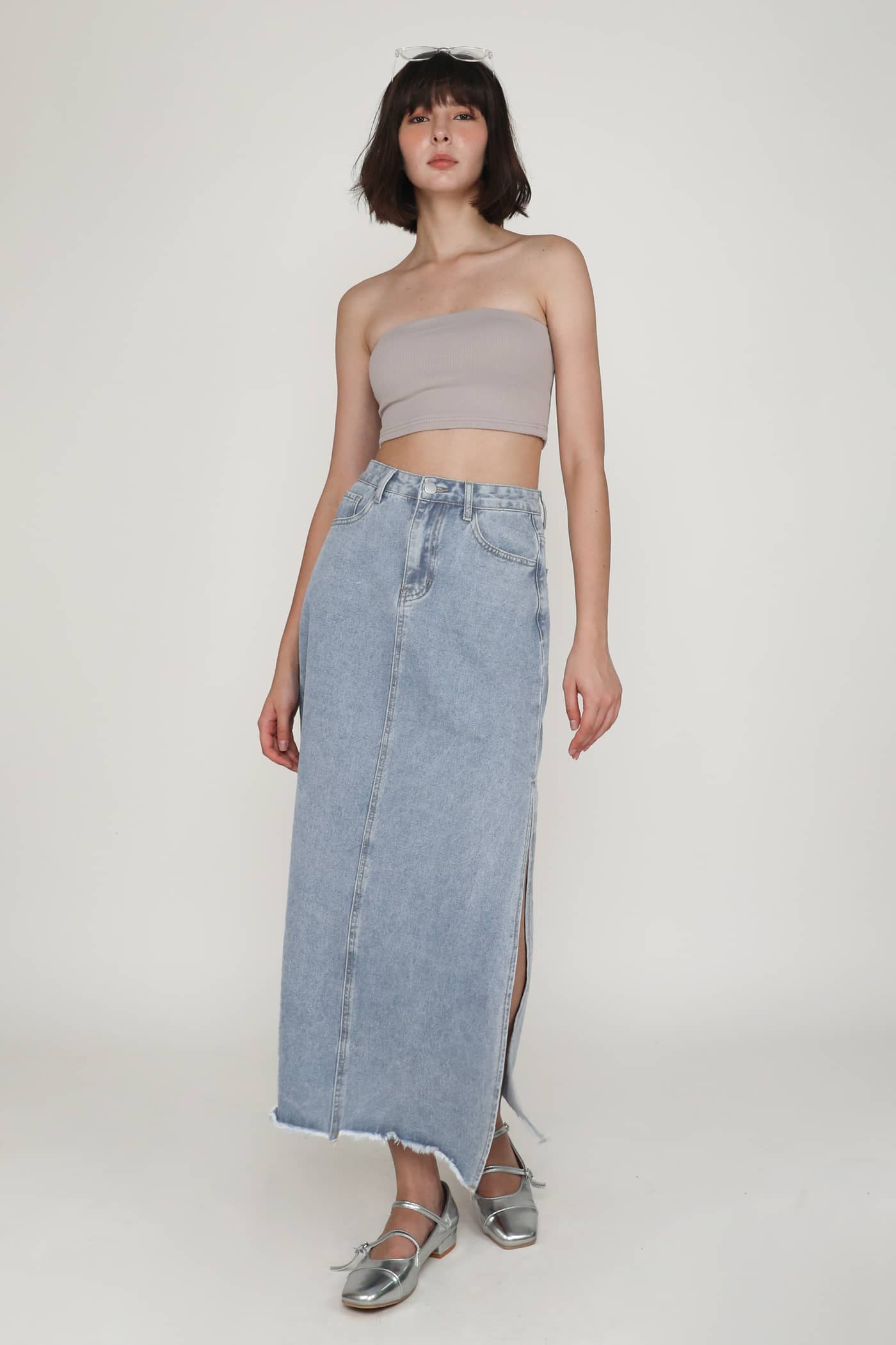 Kendie Basic Tube Padded Top - Image 59